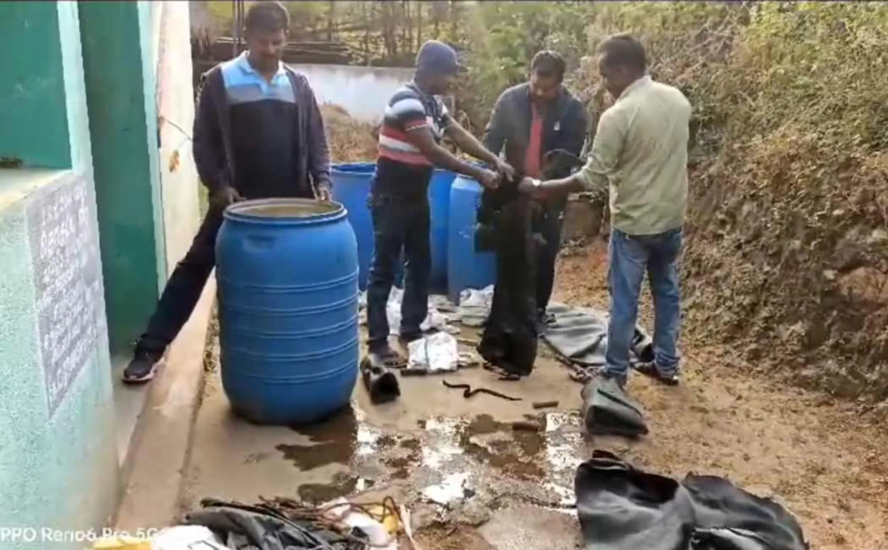 case has been filed against a person who brews liquor in his house near Vellore