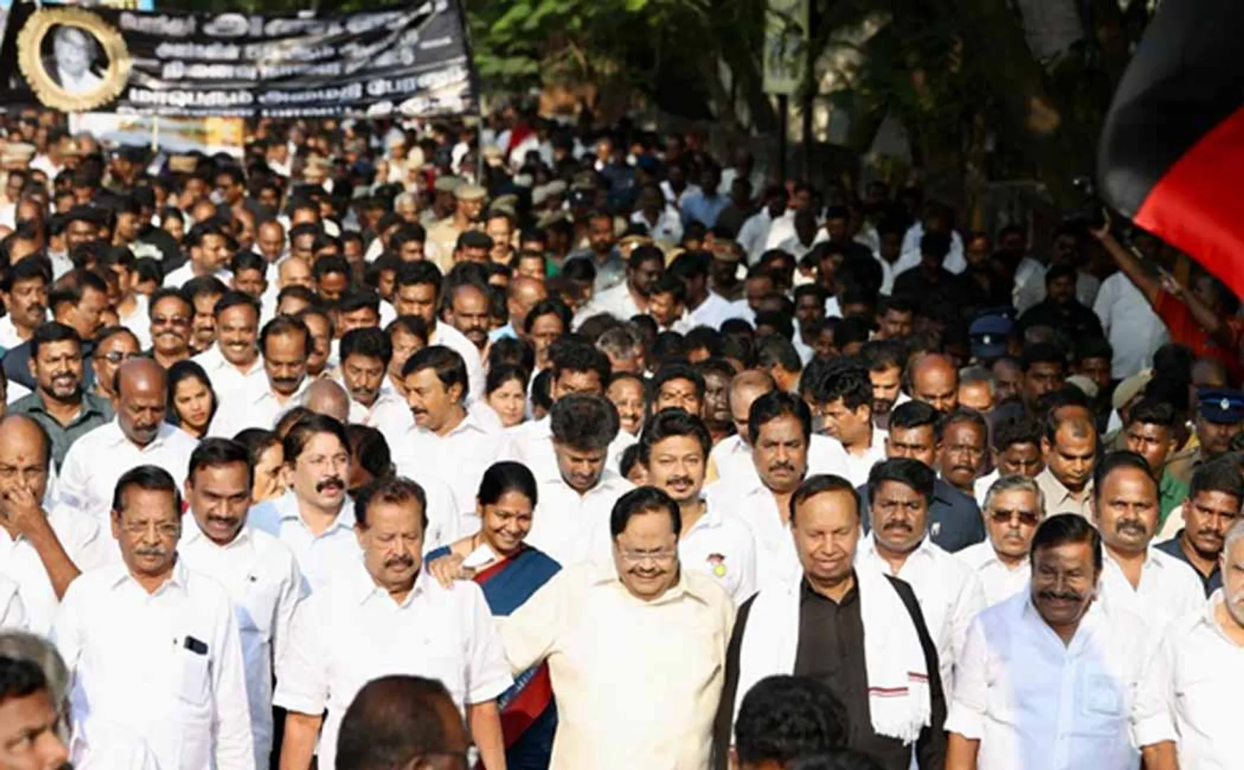  Anna Memorial Day Peace rally on behalf of DMK