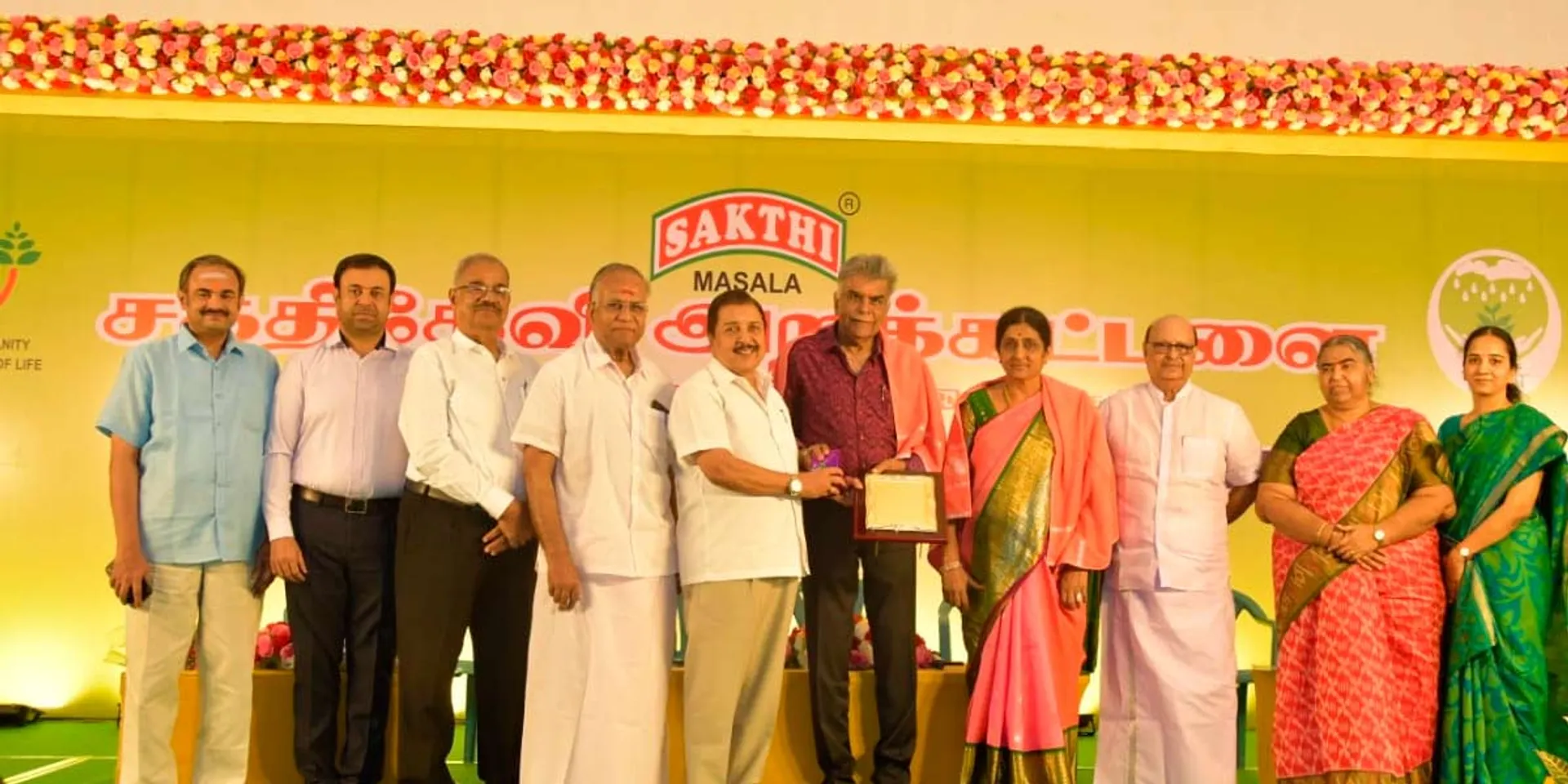 "Shakti Masala Shanti and Duraisamy are living examples of this song" - actor Sivakumar speech