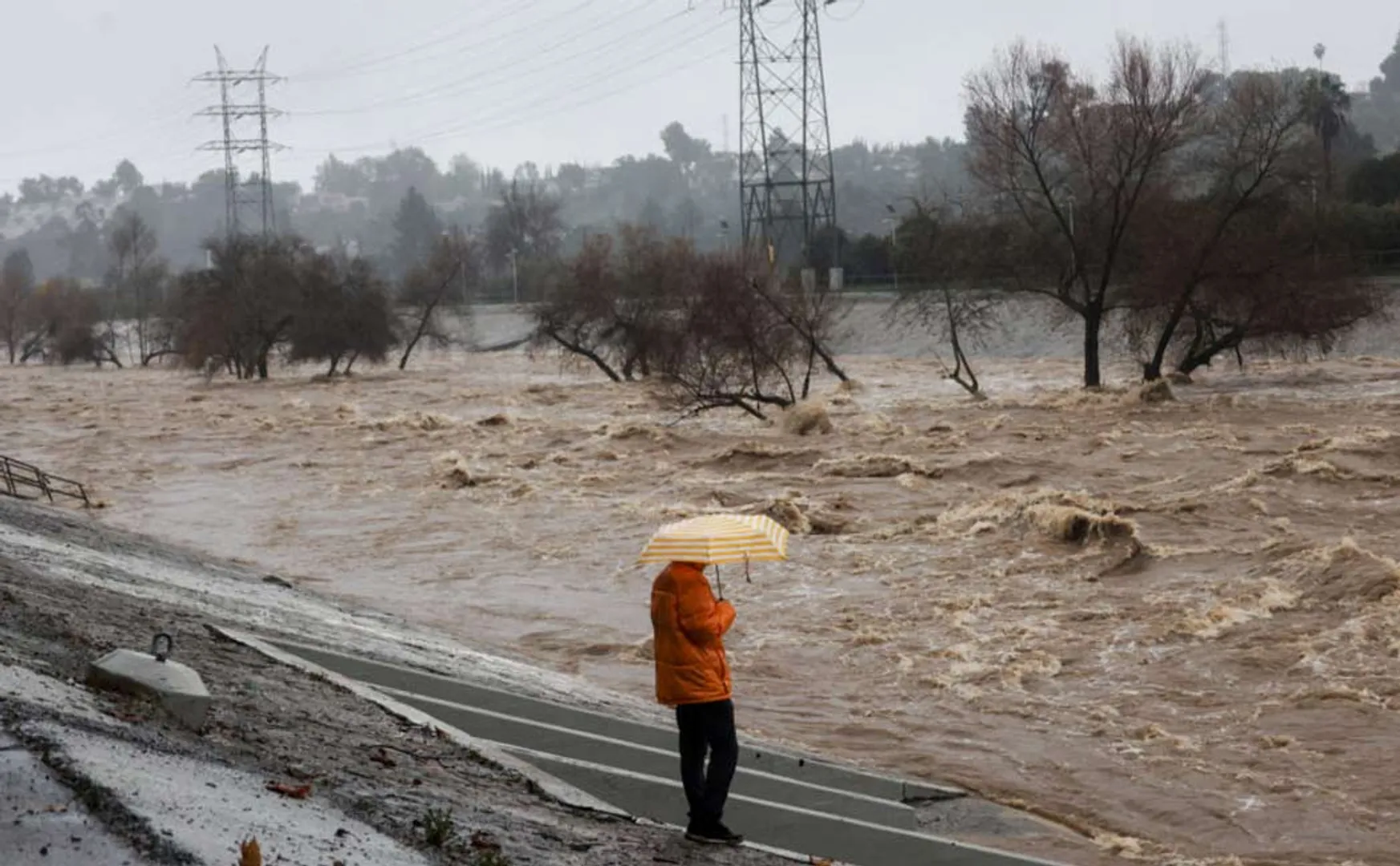 Unprecedented heavy rains in california