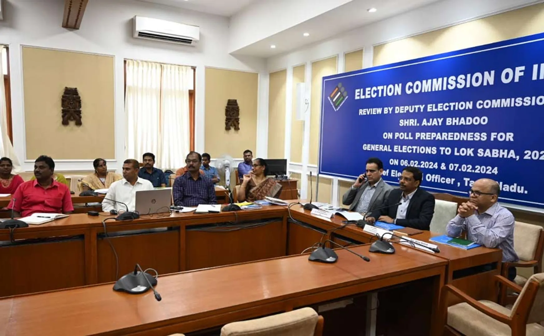 Consultation meeting on Parliamentary Elections (Pictures)