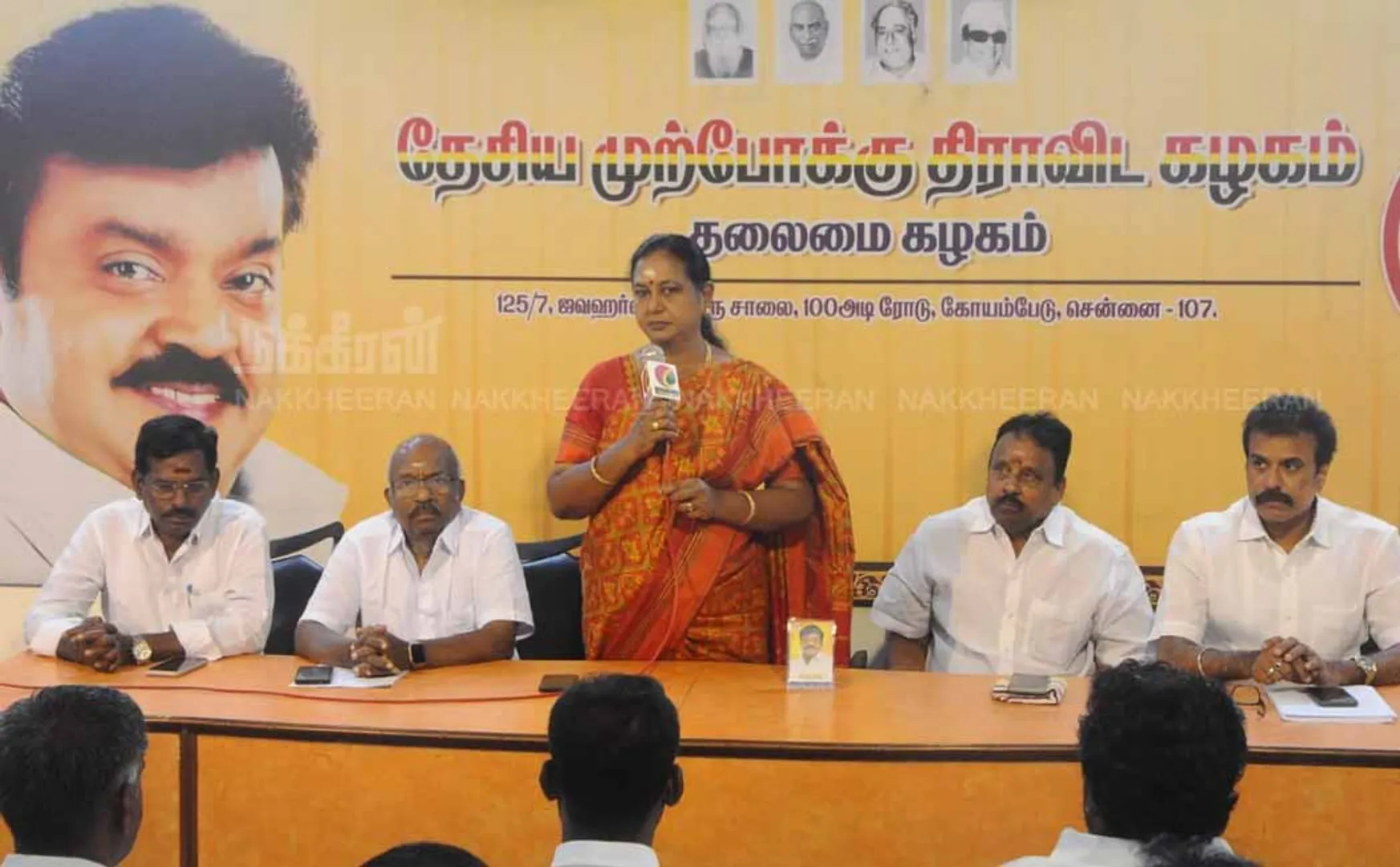 dmdk will form an alliance with the party that gets the most seats Premalatha