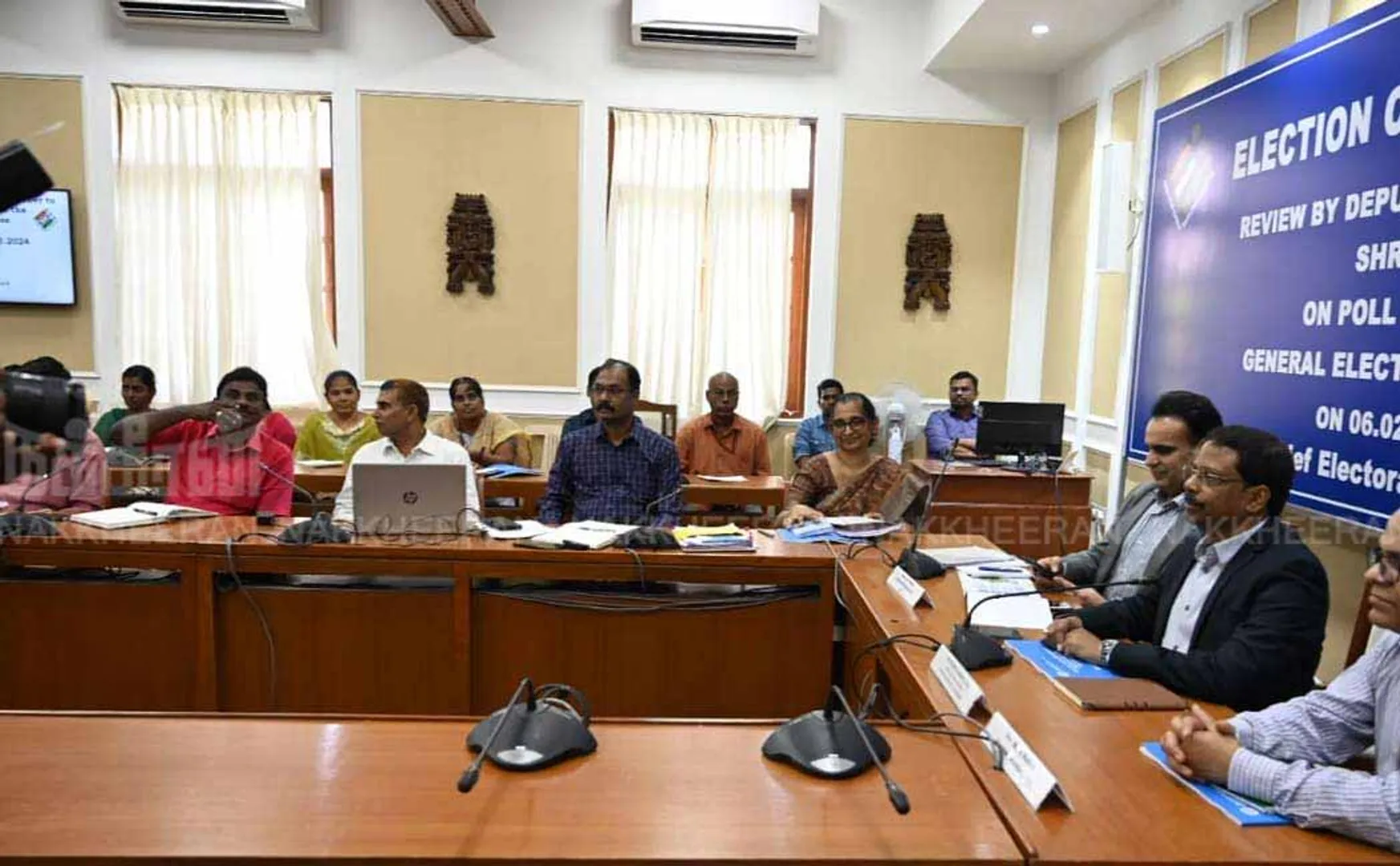 Election commission committee consultation in Tamil Nadu