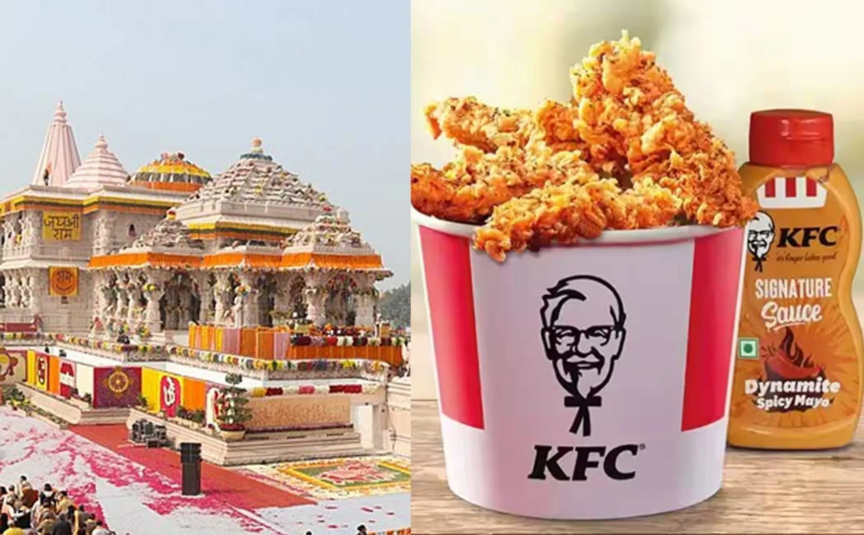 Permission to set up a KFC restaurant in Ayodhya and condition
