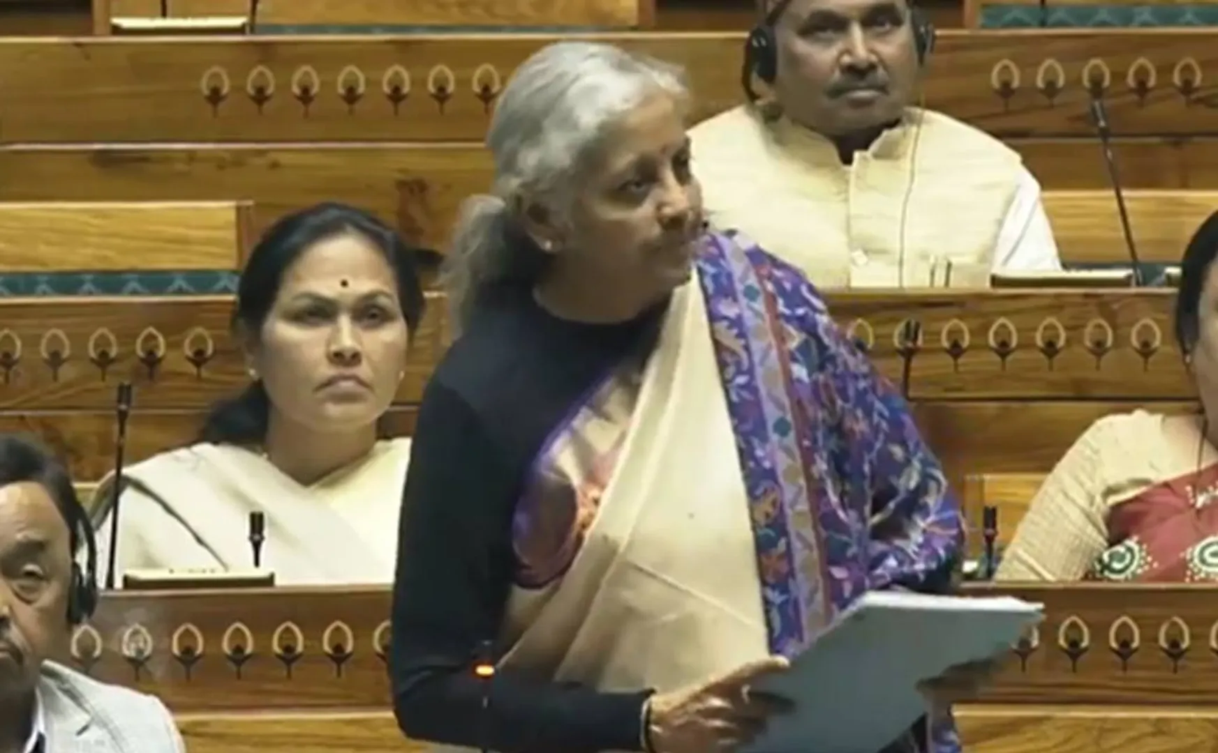 white report tabled in Parliament on BJP has taken difficult decisions to go on the path of development