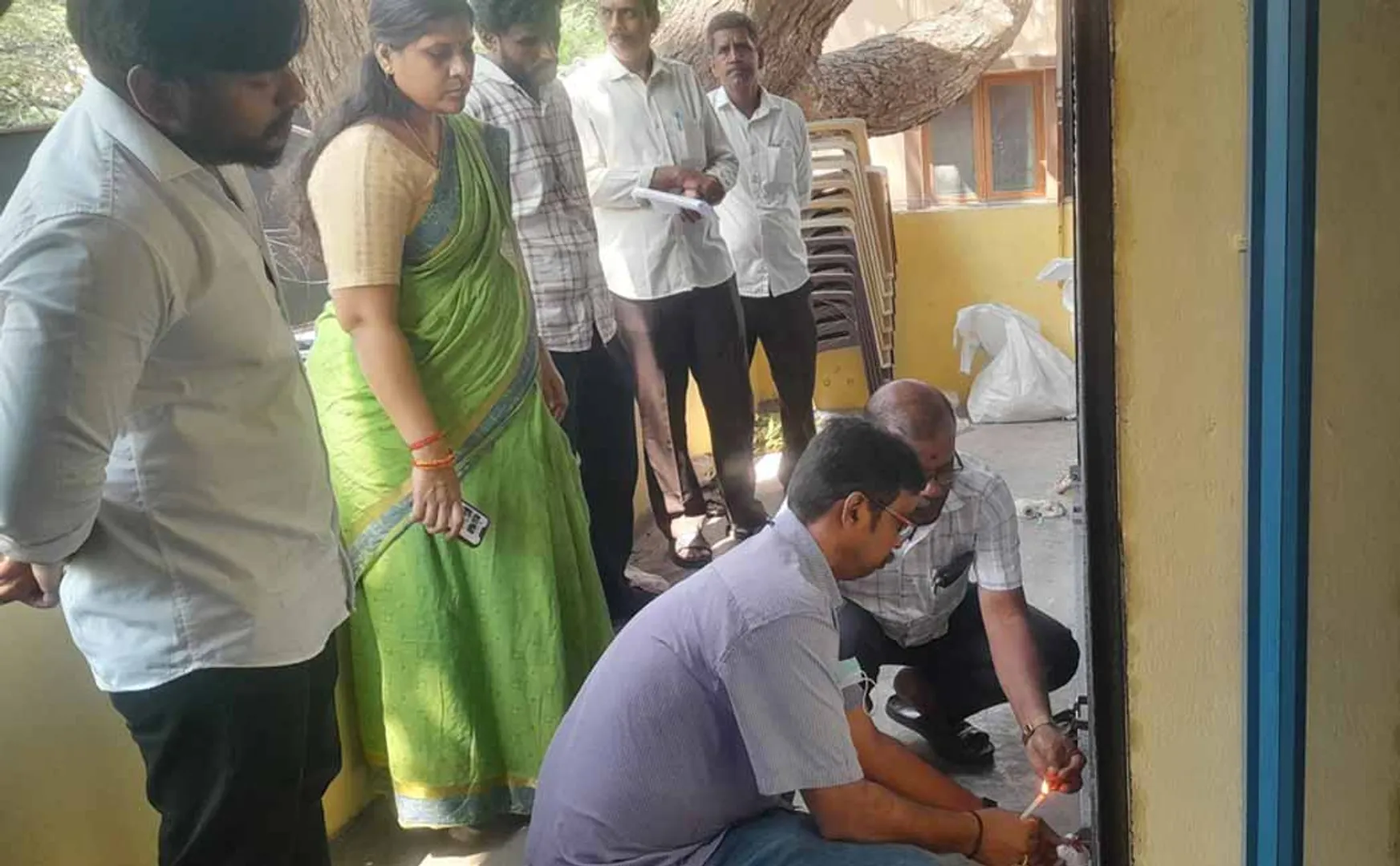 BJP Election office sealed