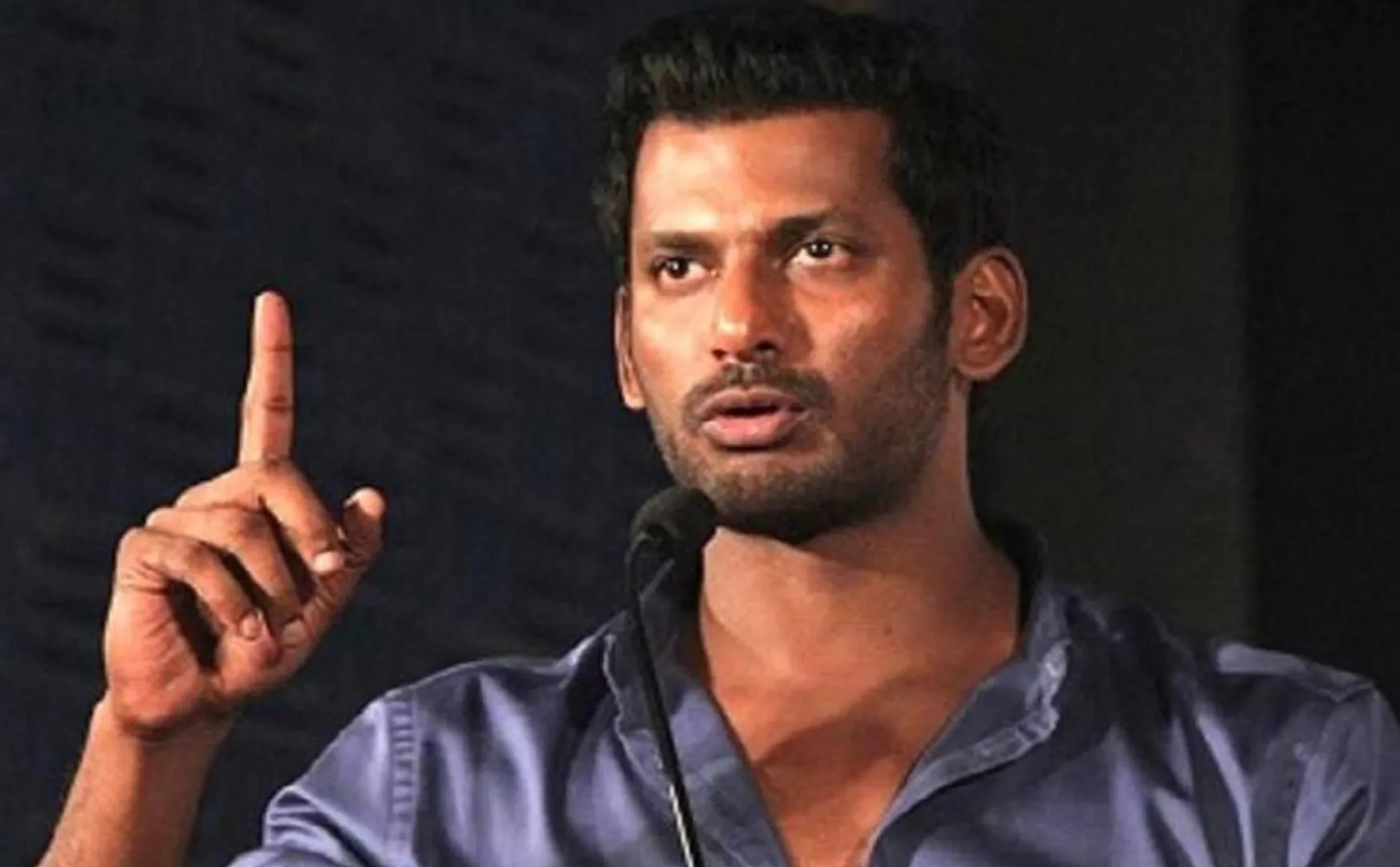  Vishal says I am not one to say that I will come to politics and then back off