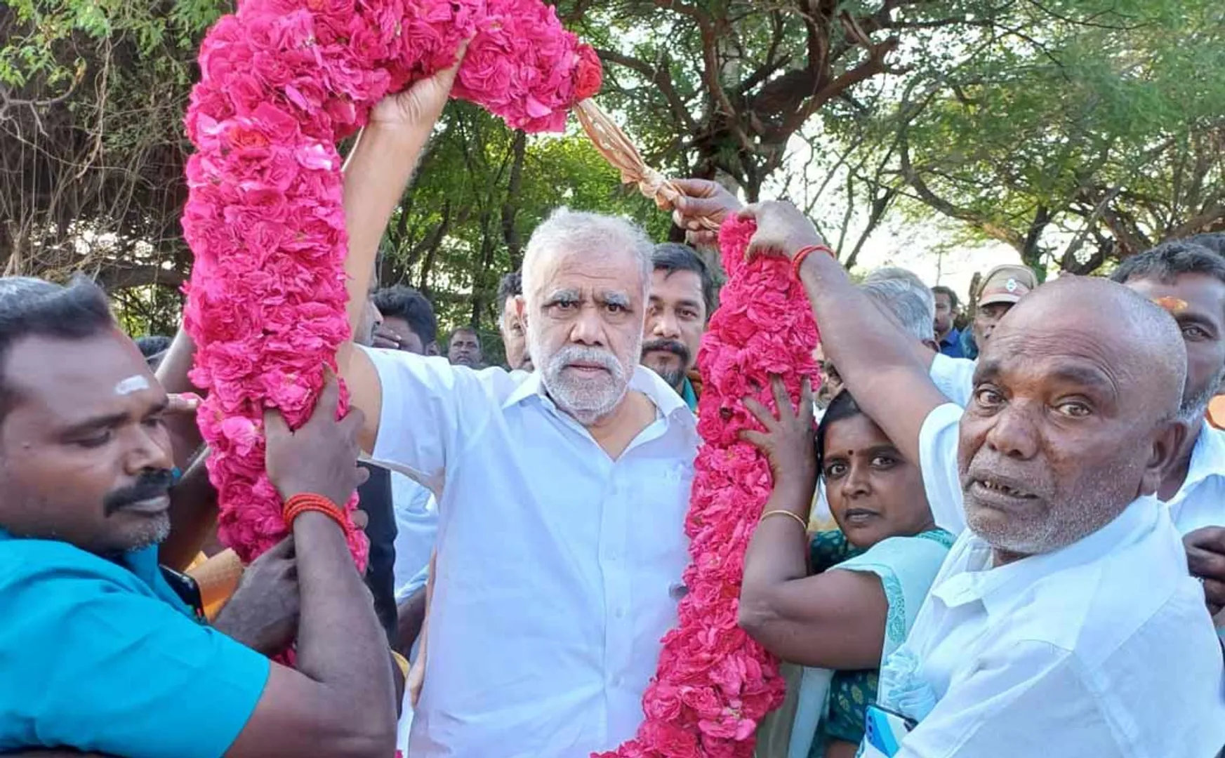 Minister I.Periyasamy fulfilled the dream of 44 years for 44 families