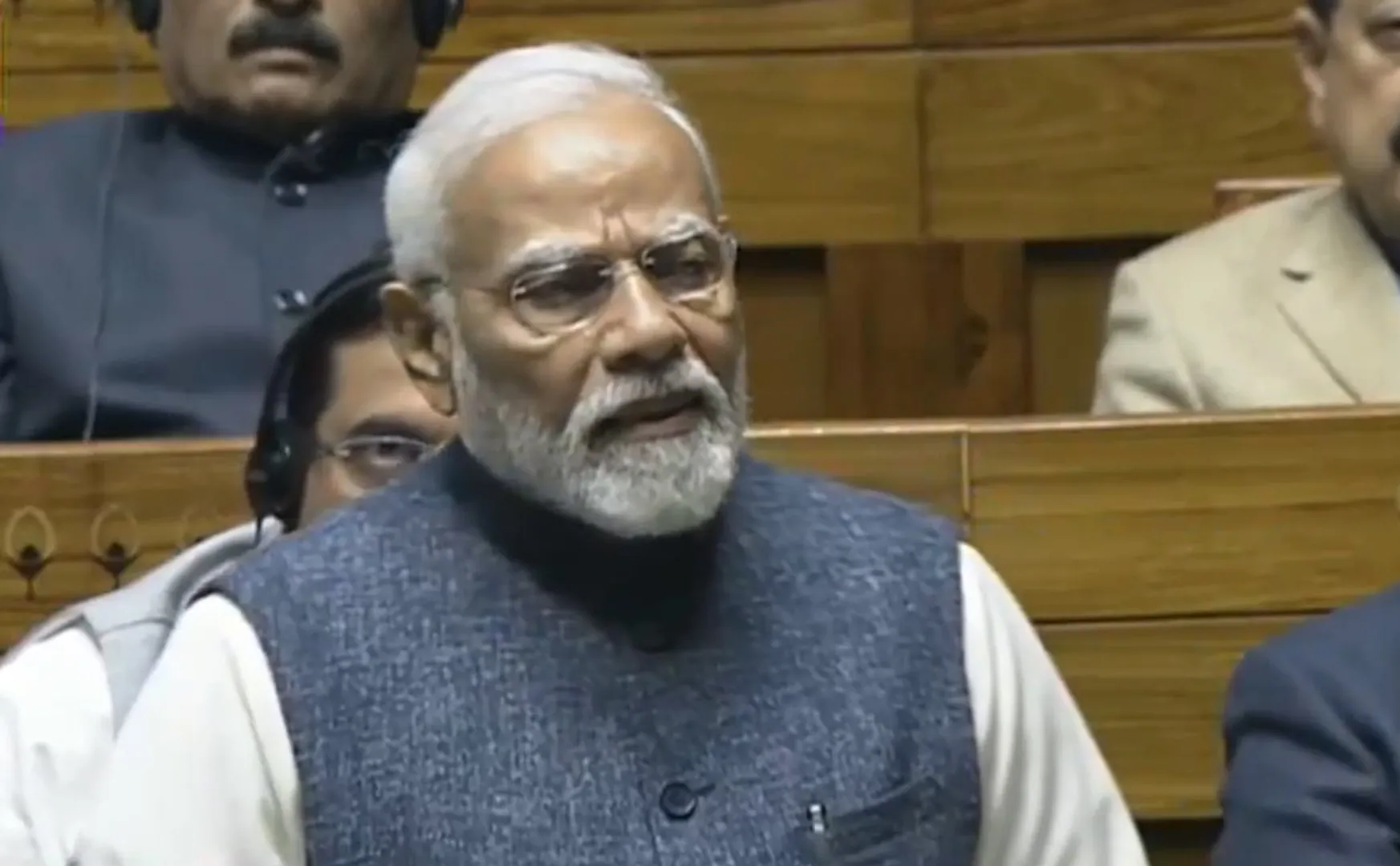 PM Modi speech at loksabha 