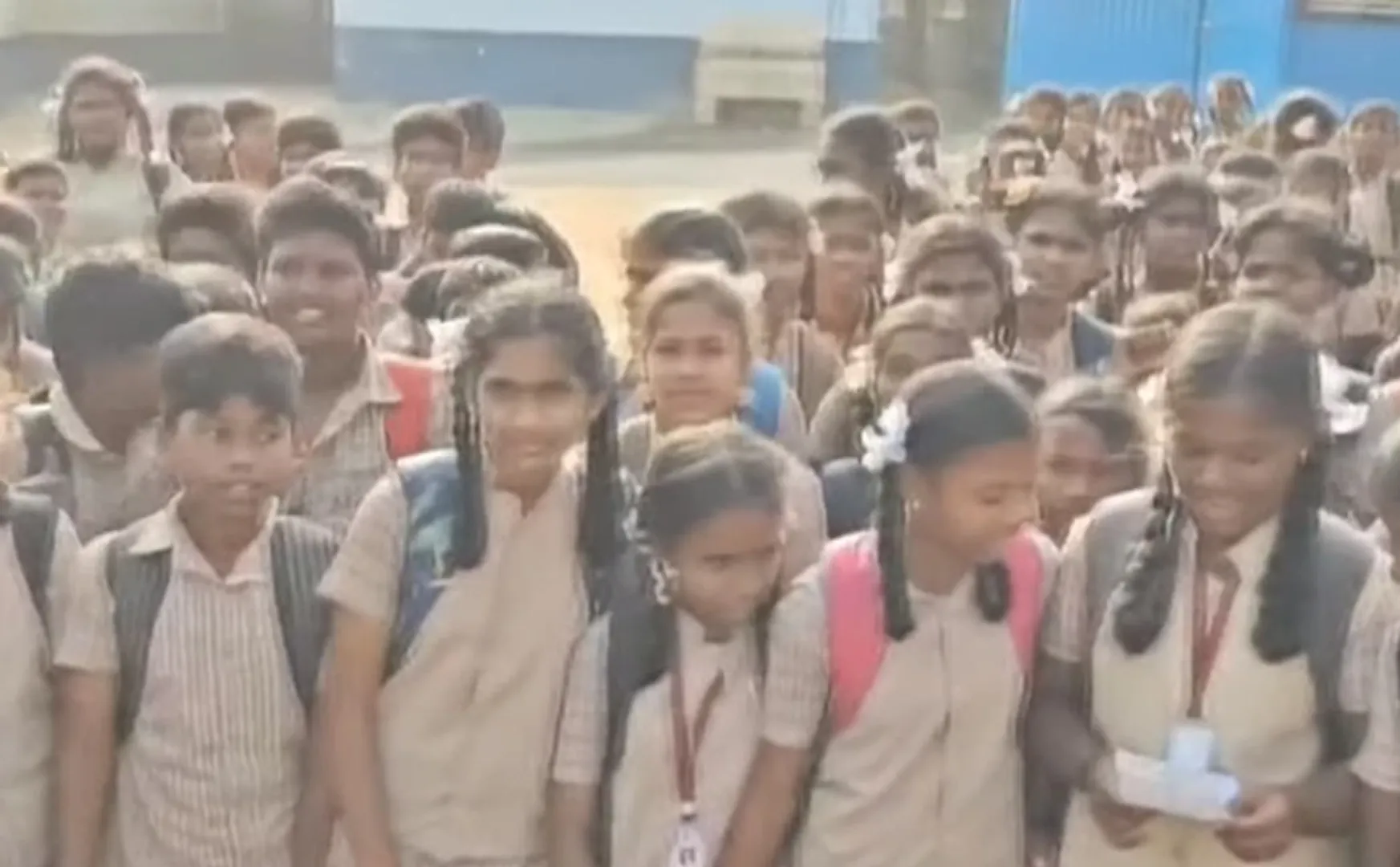 Protesting students on Principal needs to be changed