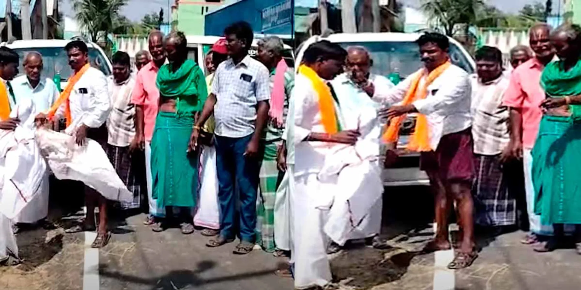 party jump in the middle; AIADMK administrator who replaced Vetti