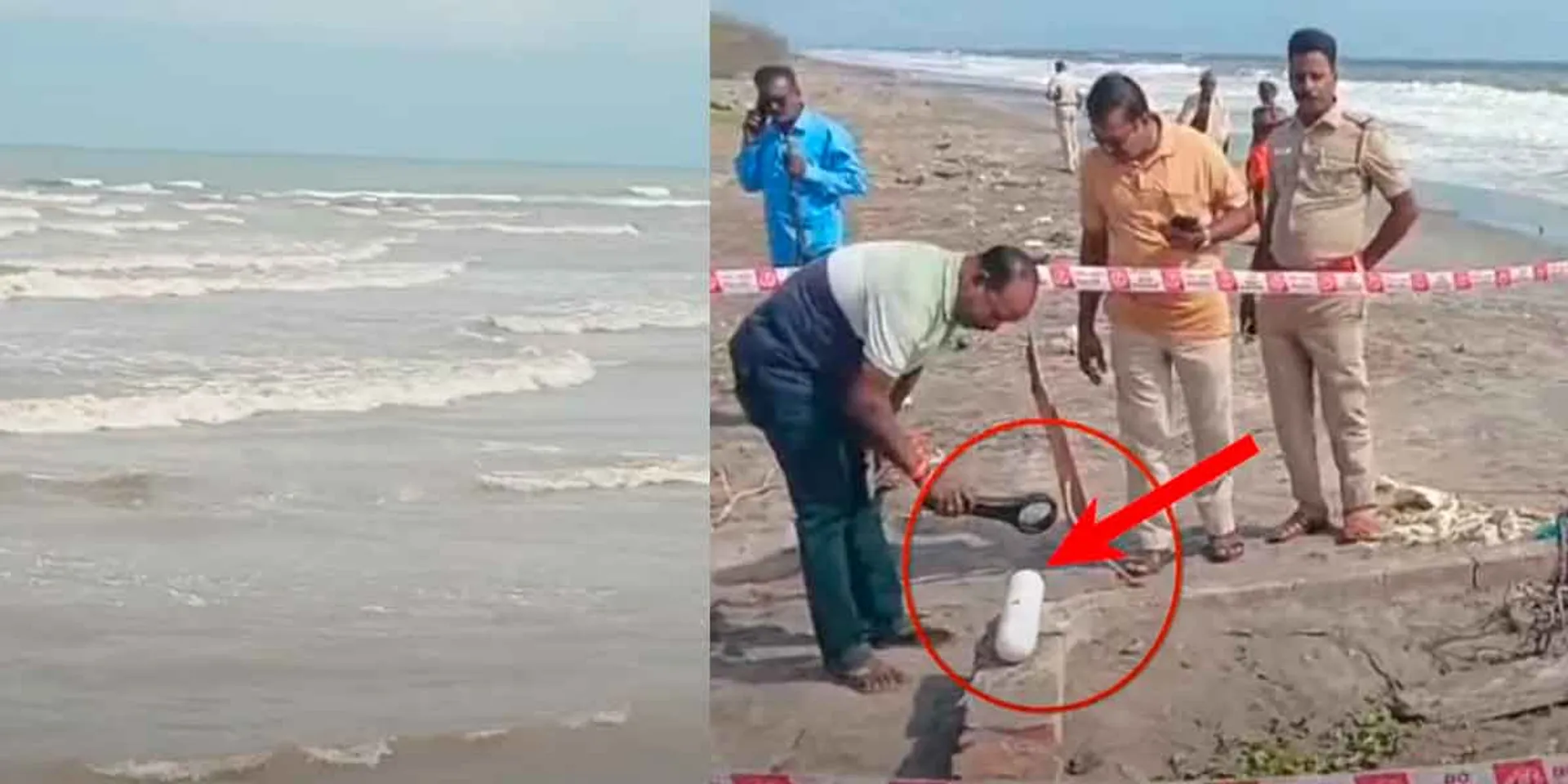 Mysterious object washed ashore in Sirkazhi; A fishing village in tension