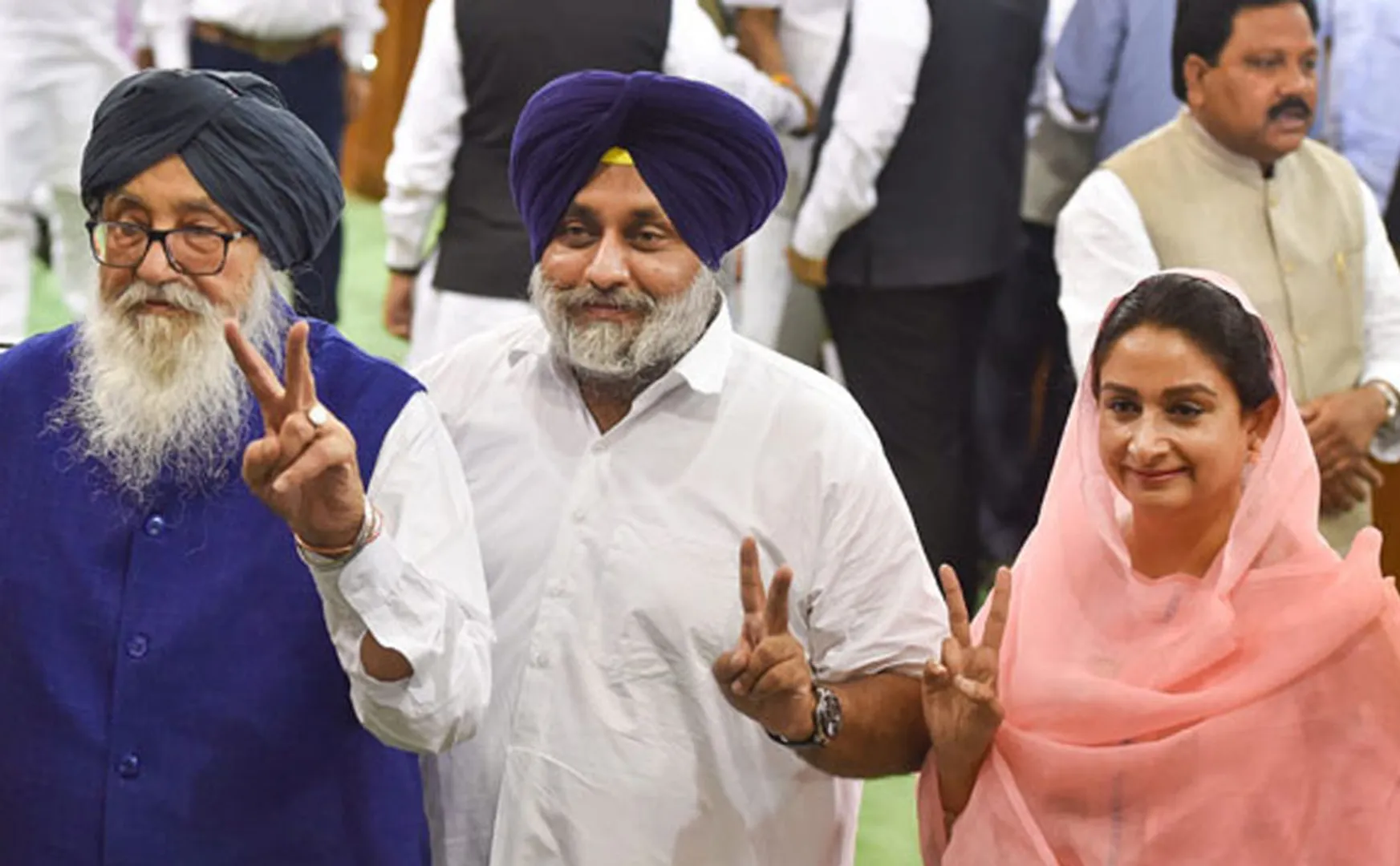 A party that came out for farmers and Alliance with BJP again in punjab