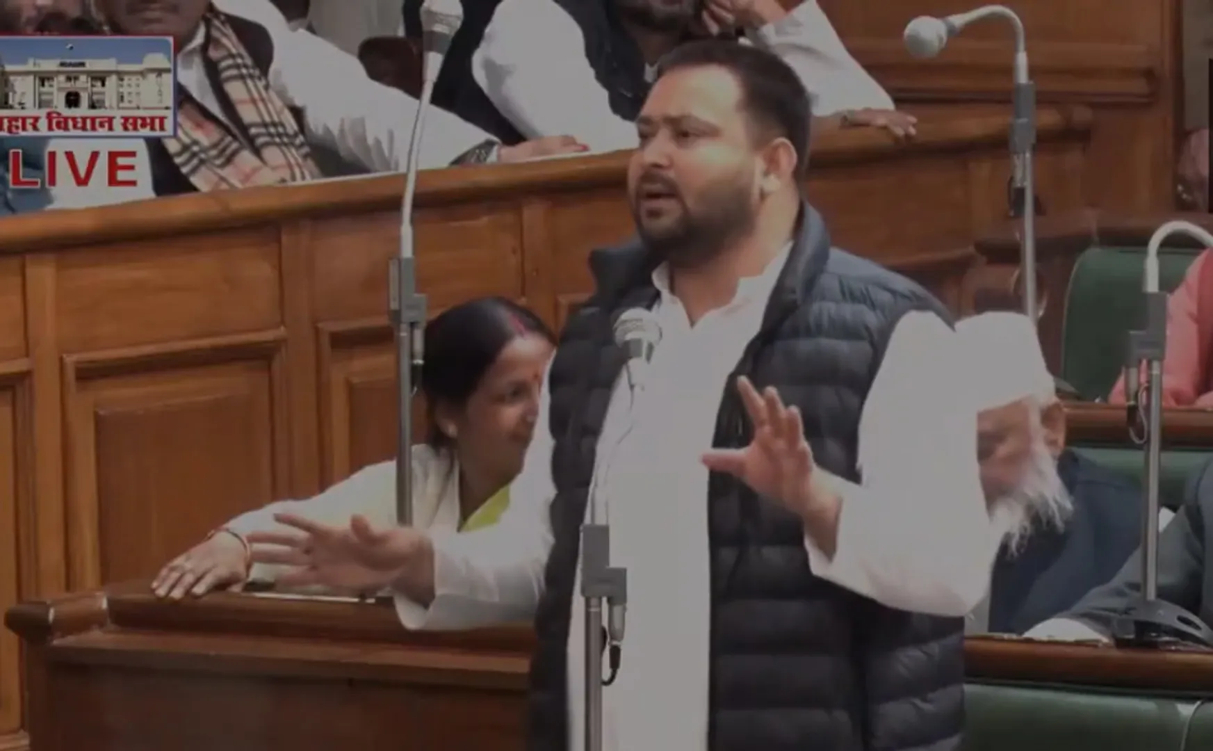  Tejaswi Yadav questioned Can Modi guarantee that Nitishkumar will not switch to another team