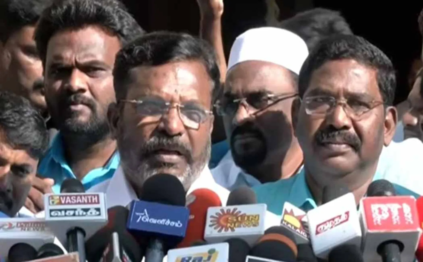 We have requested to allocate 4 seats Tol Thirumavalavan MP