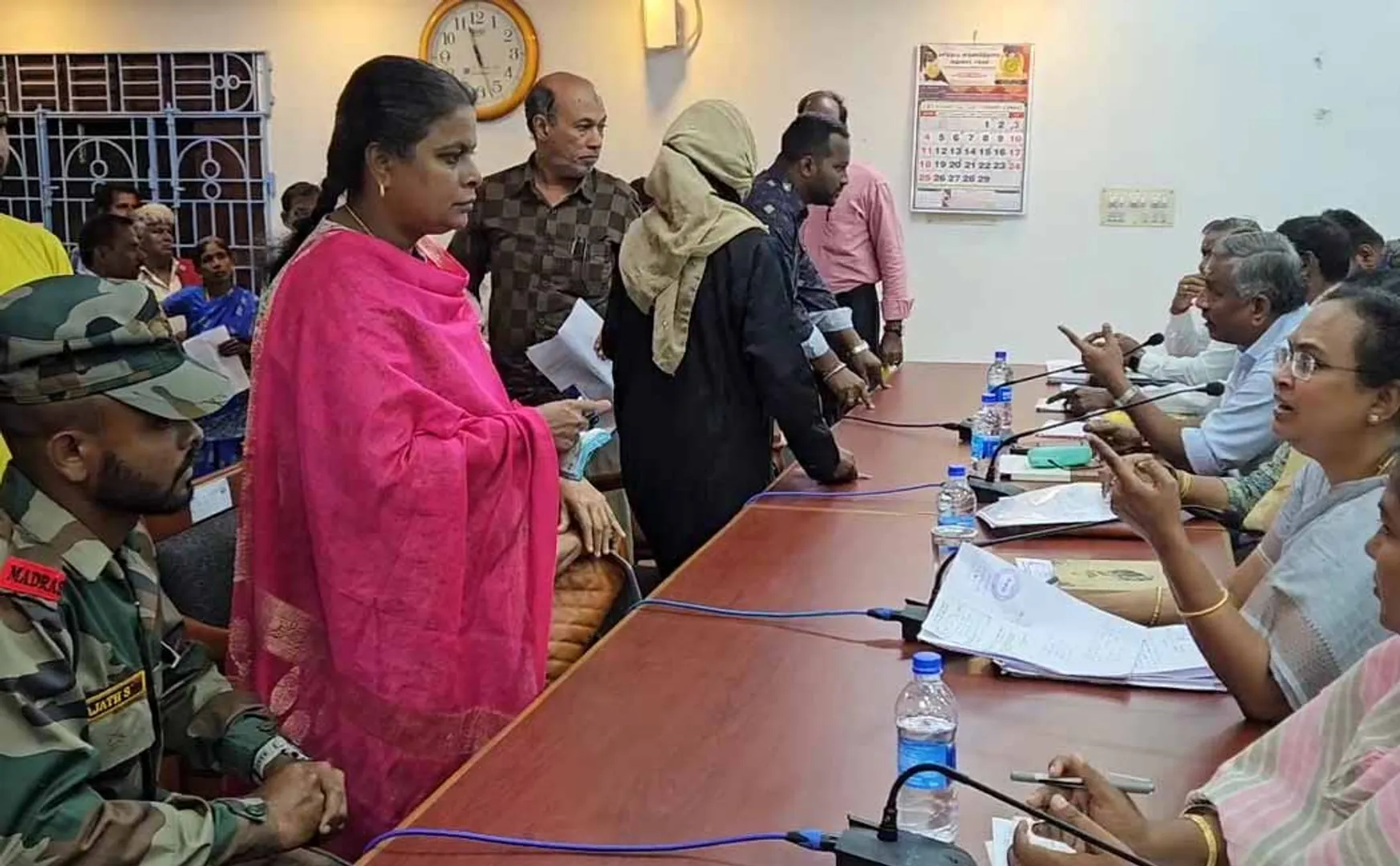 Vellore district collector rebuked the officials