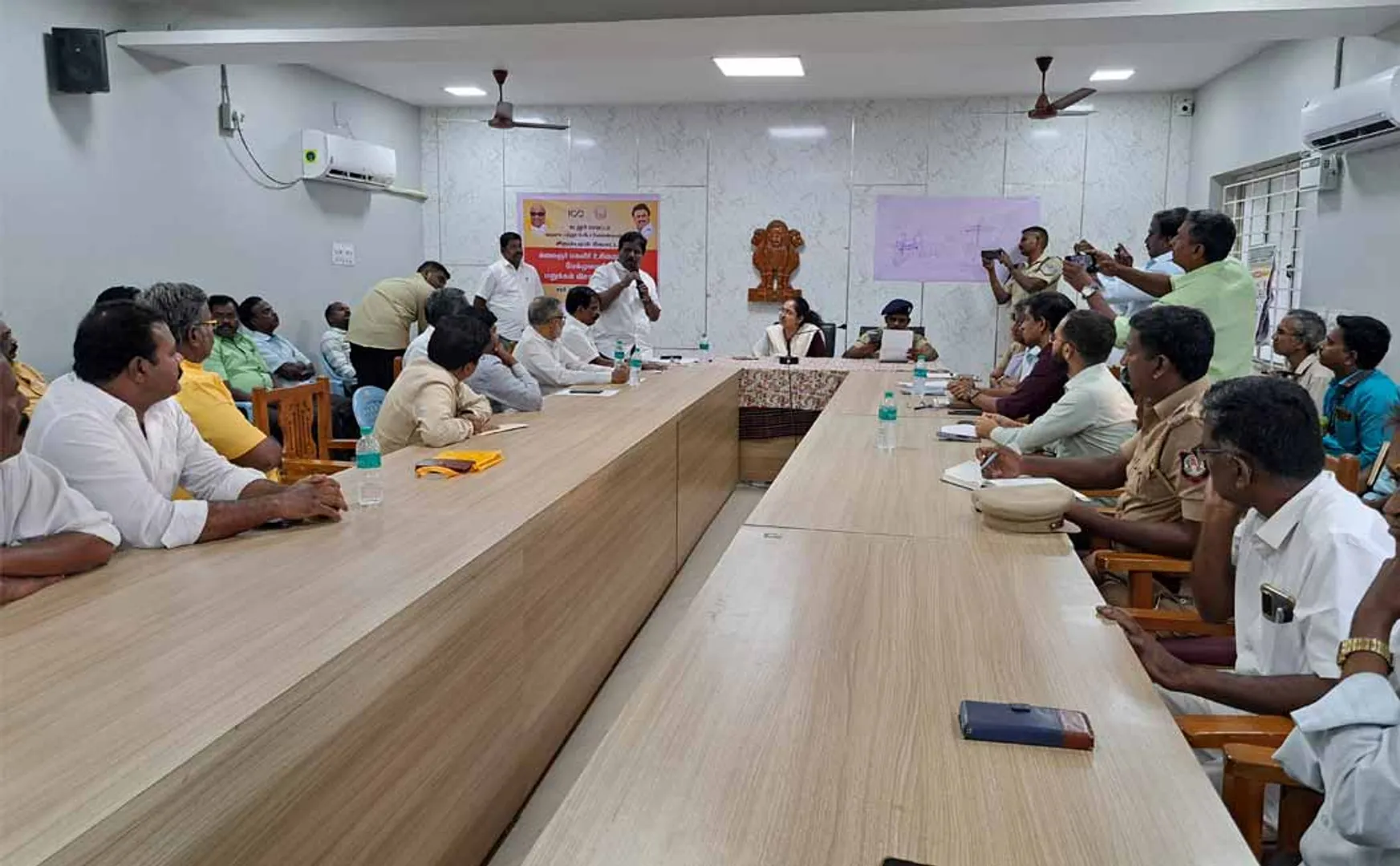 Train strike in Chidambaram temporarily postponed