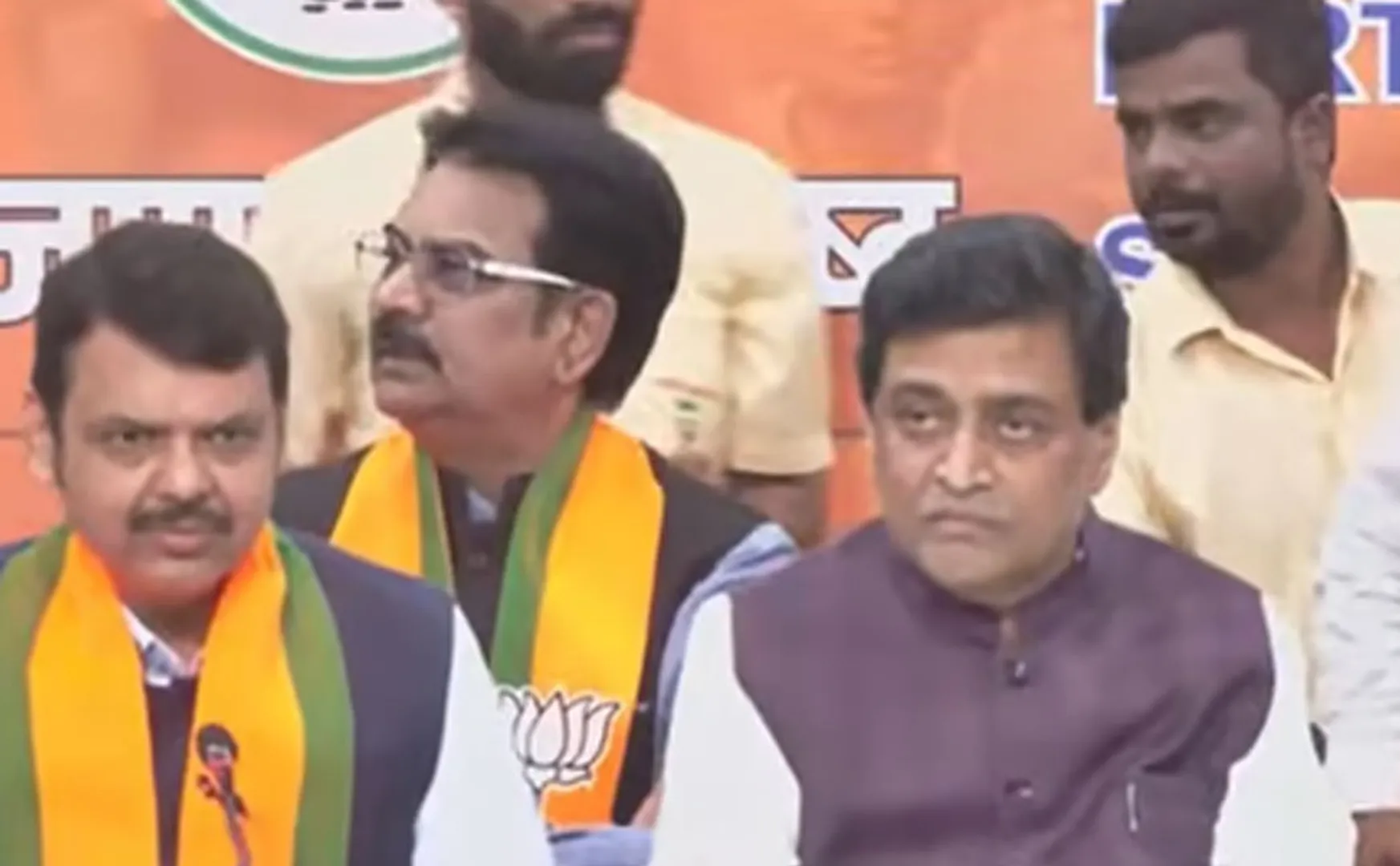 Former Congress Chief Minister joined BJP in maharashtra