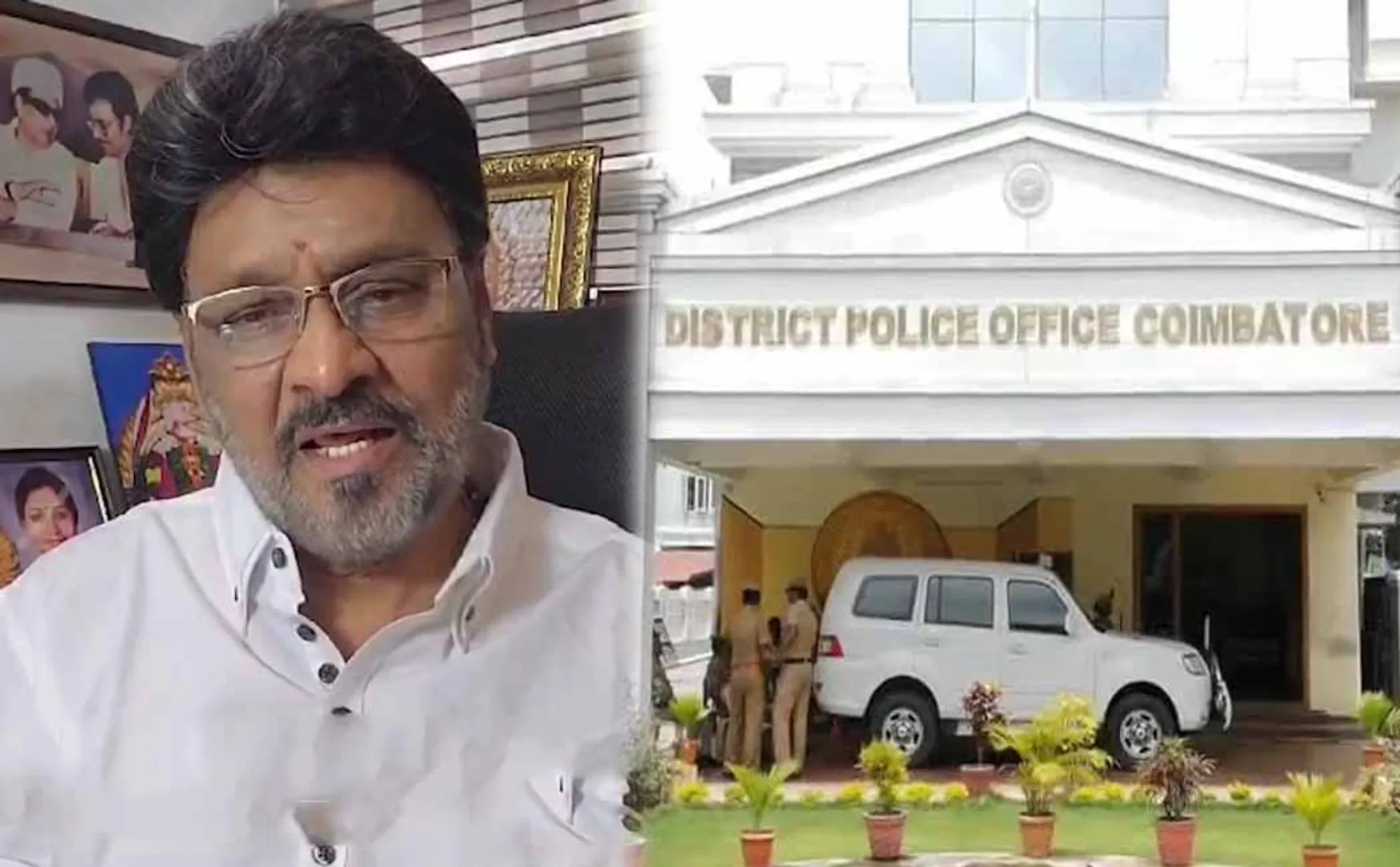 SP has explained Bhagyaraj's allegation that incident  happening  Coimbatore