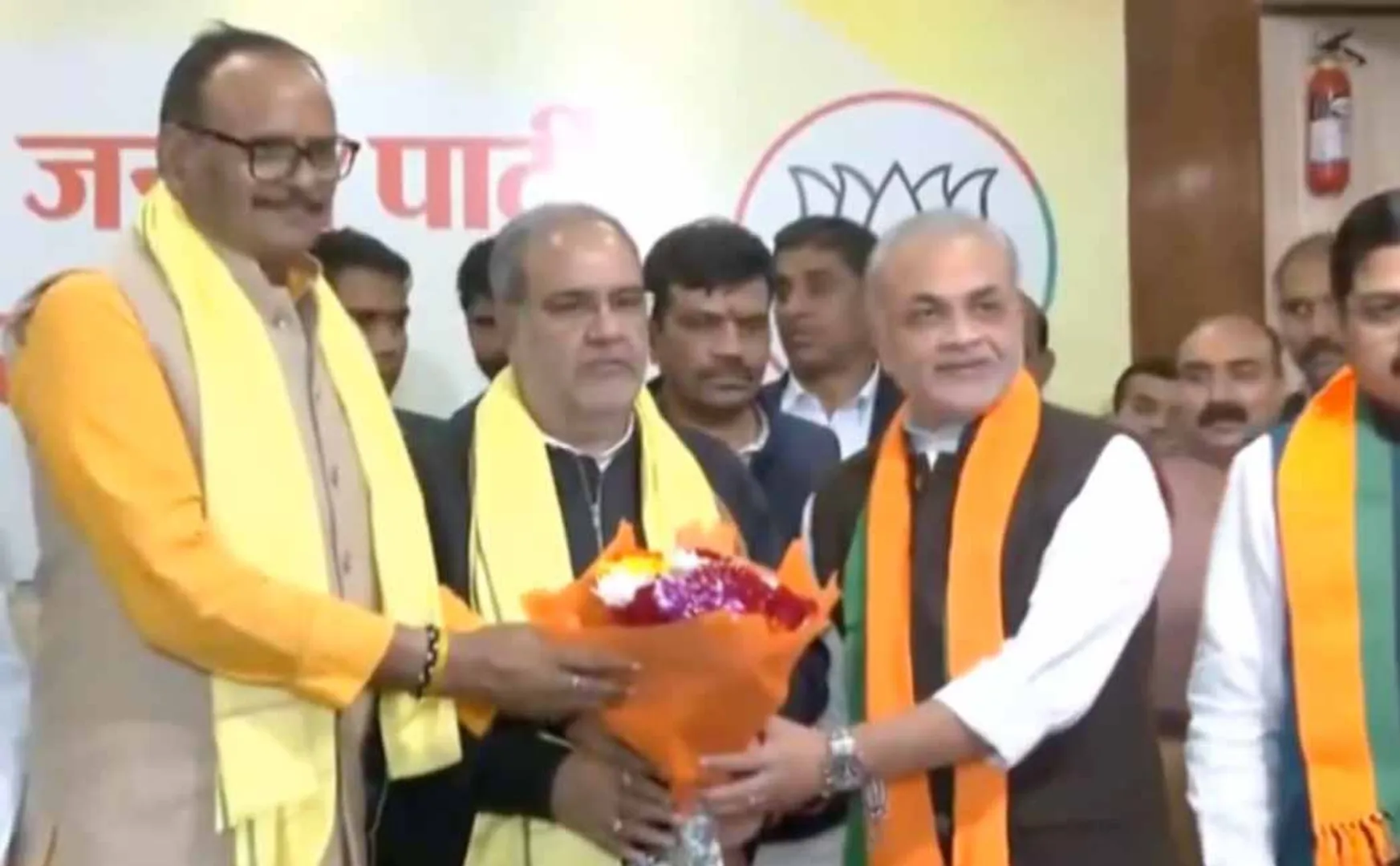 Lal Bahadur Shastri  grandson left the Congress and joined the BJP