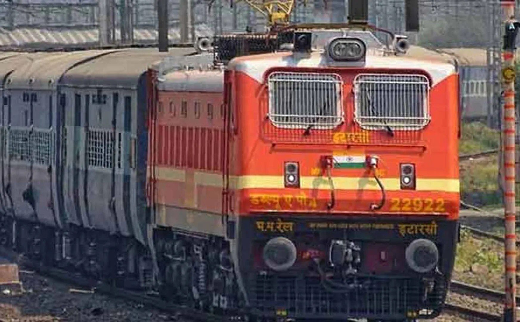 Train derailment accident in Chennai
