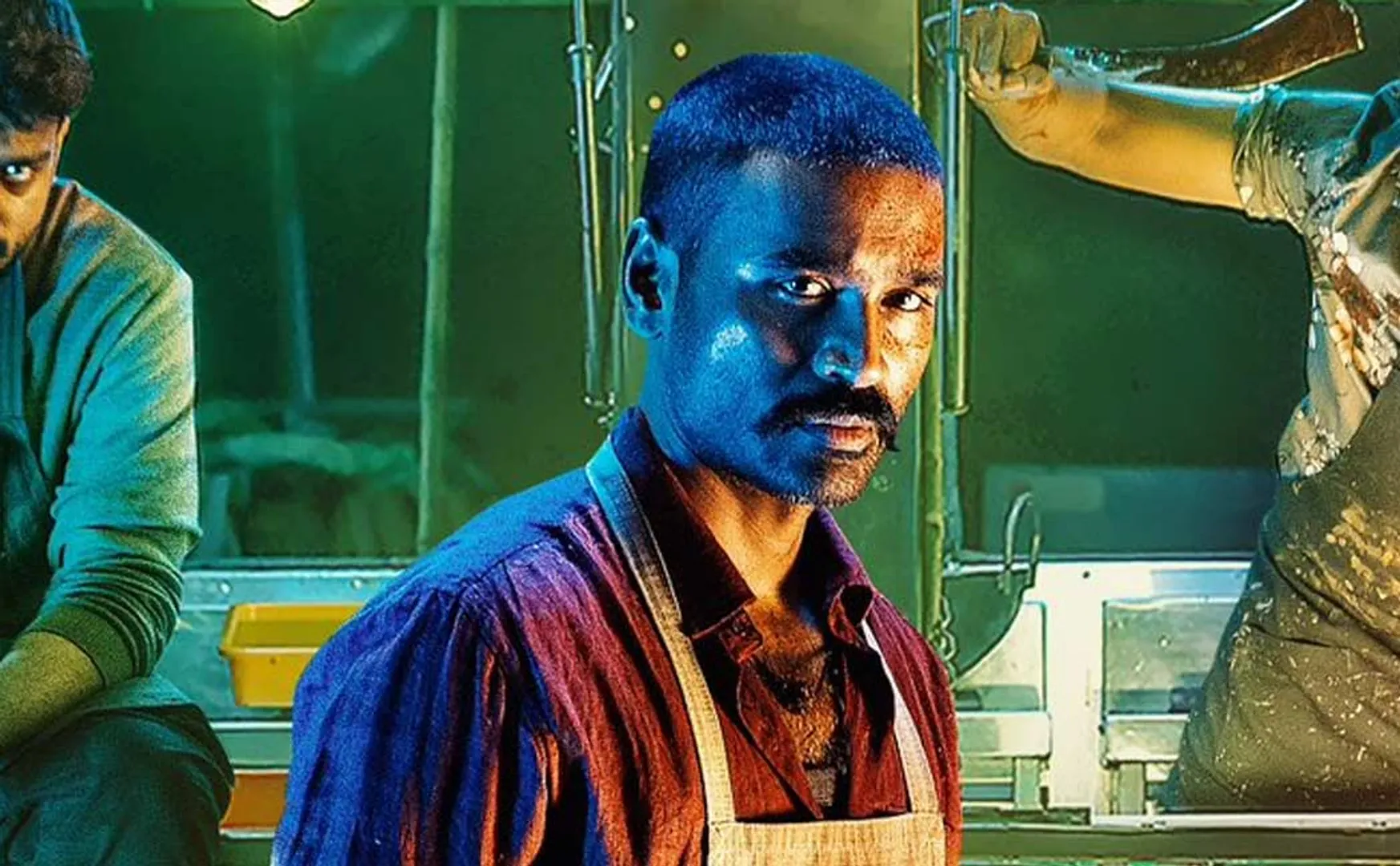 dhanush 50 first look update title as raayan