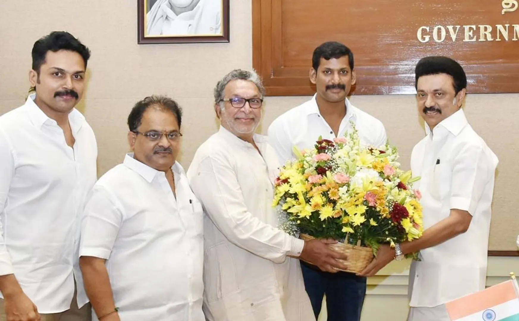 south indian artistes assoociation thanked tn government for new film city 