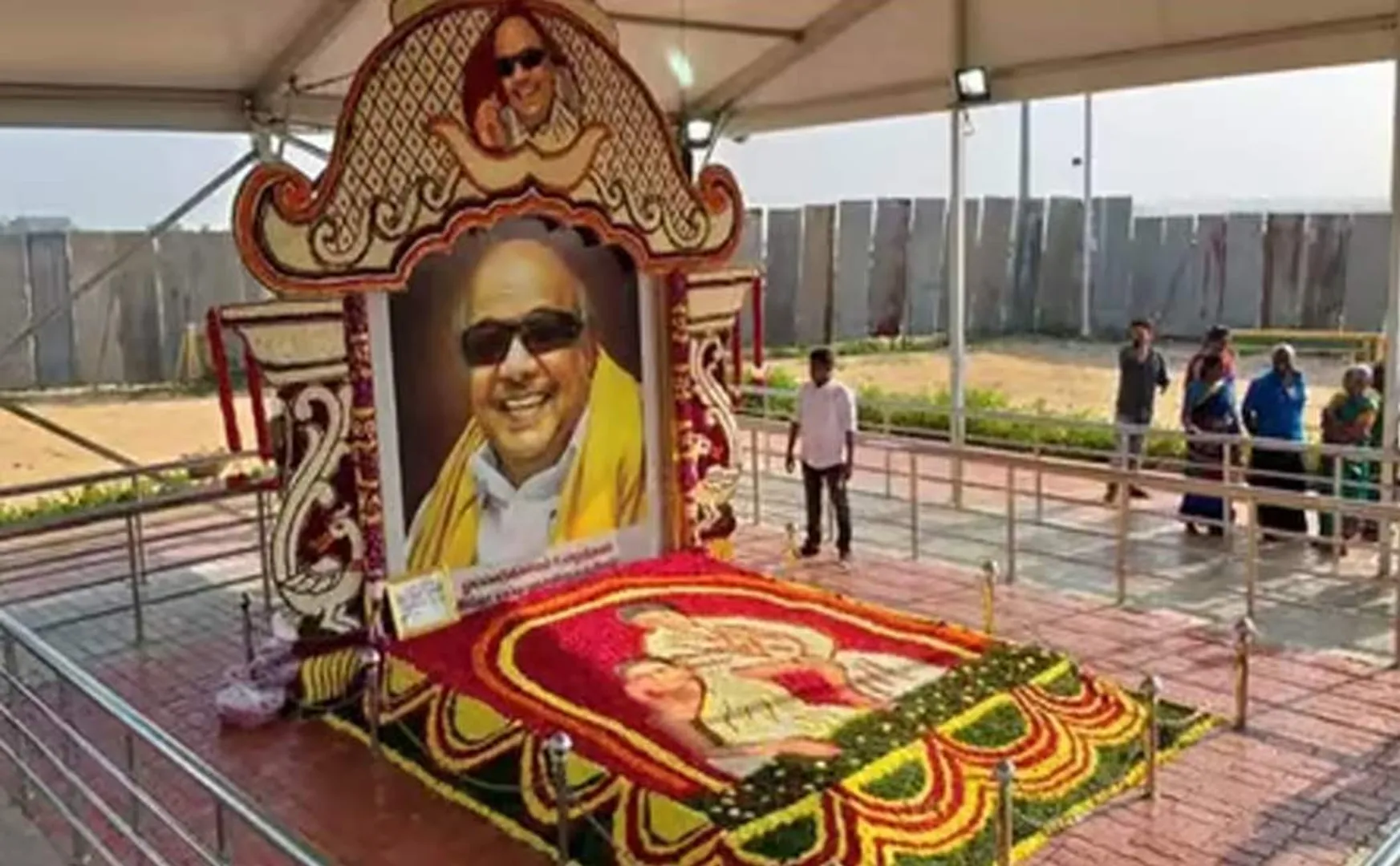 Tamil Nadu Chief Minister M. K. Stalin will inaugurate kalaignar Memorial
