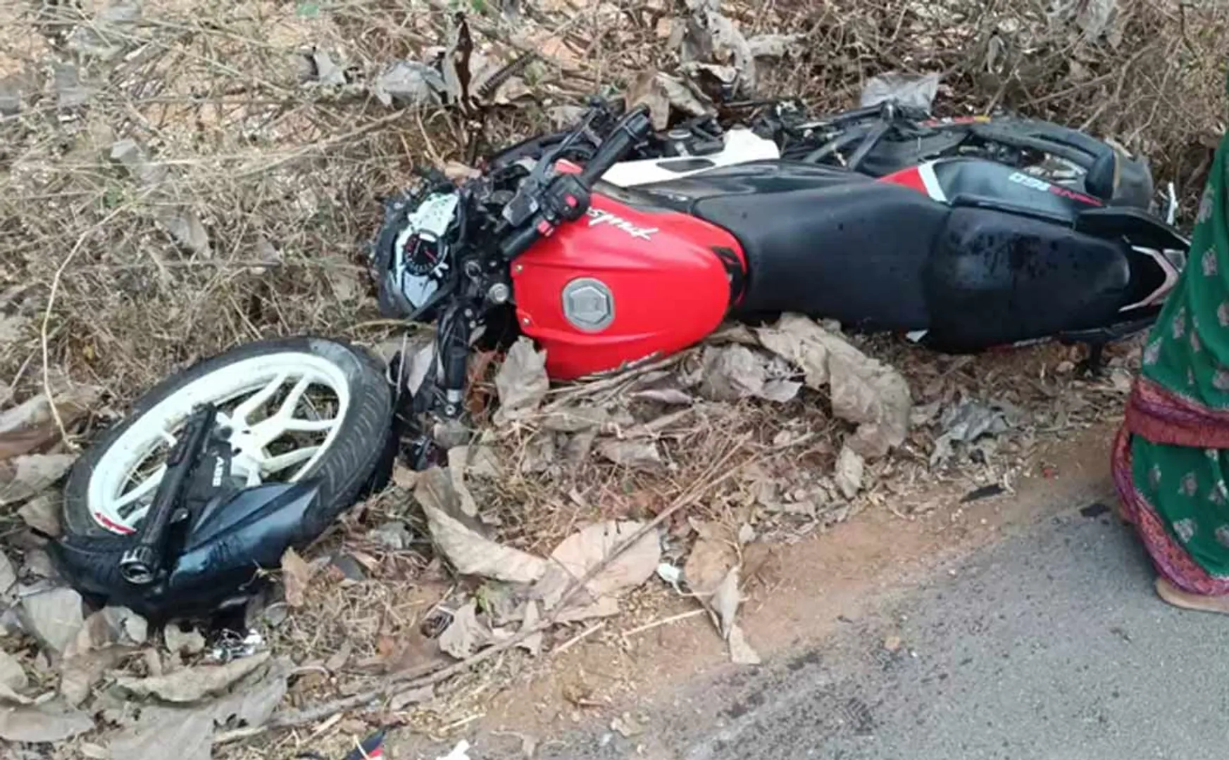 Three persons, including a husband and wife, were passed away for road accident