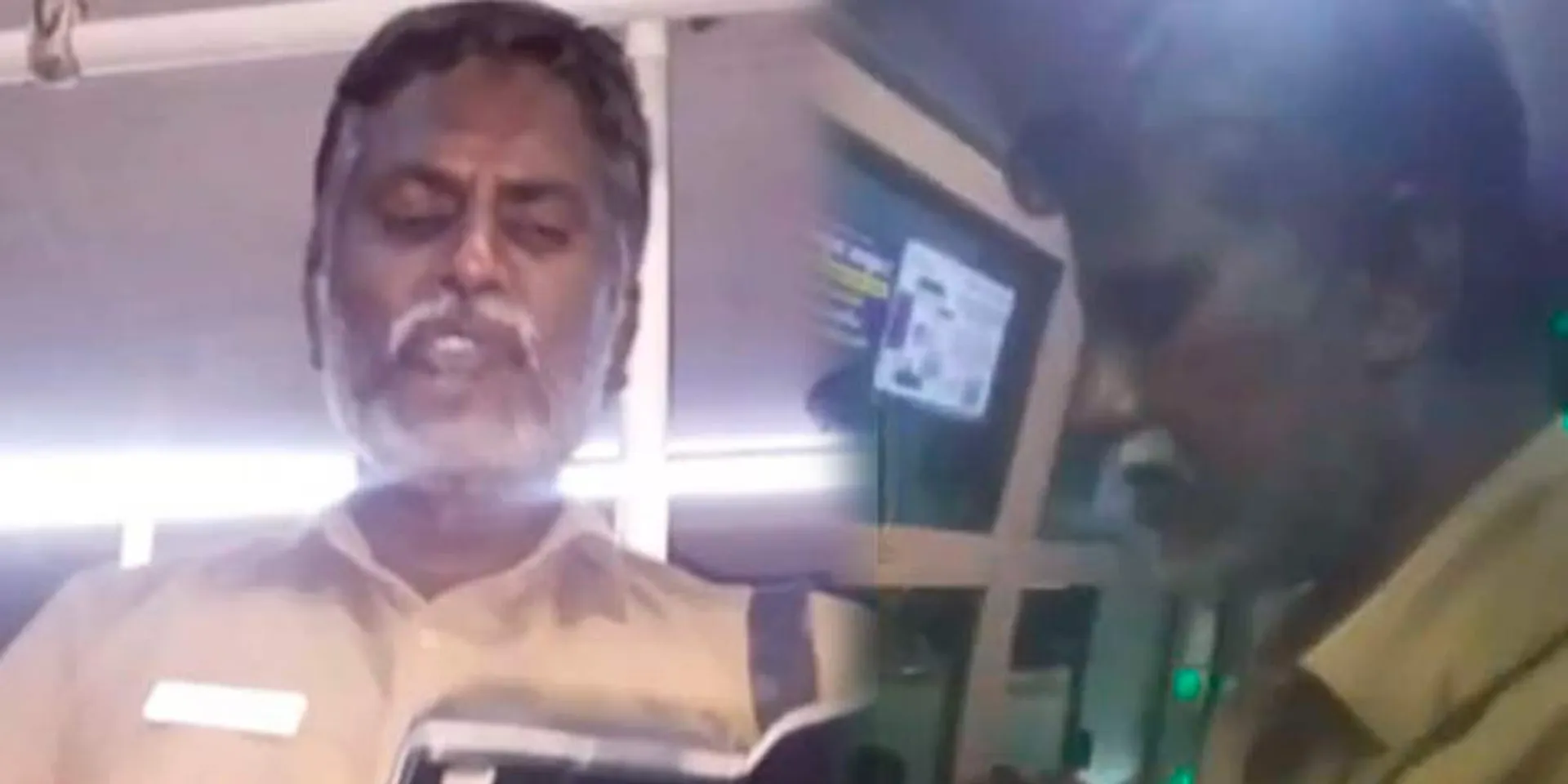 The incident where the old lady who brought the beef was dropped off; police case
