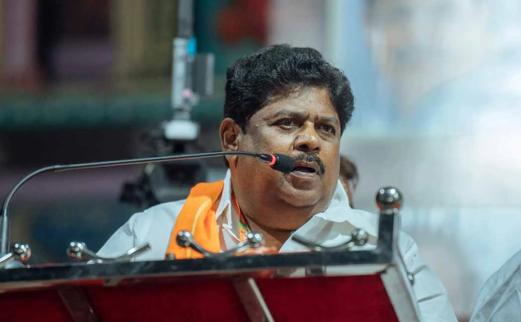 BJp Alliance is in leadership KP Ramalingam