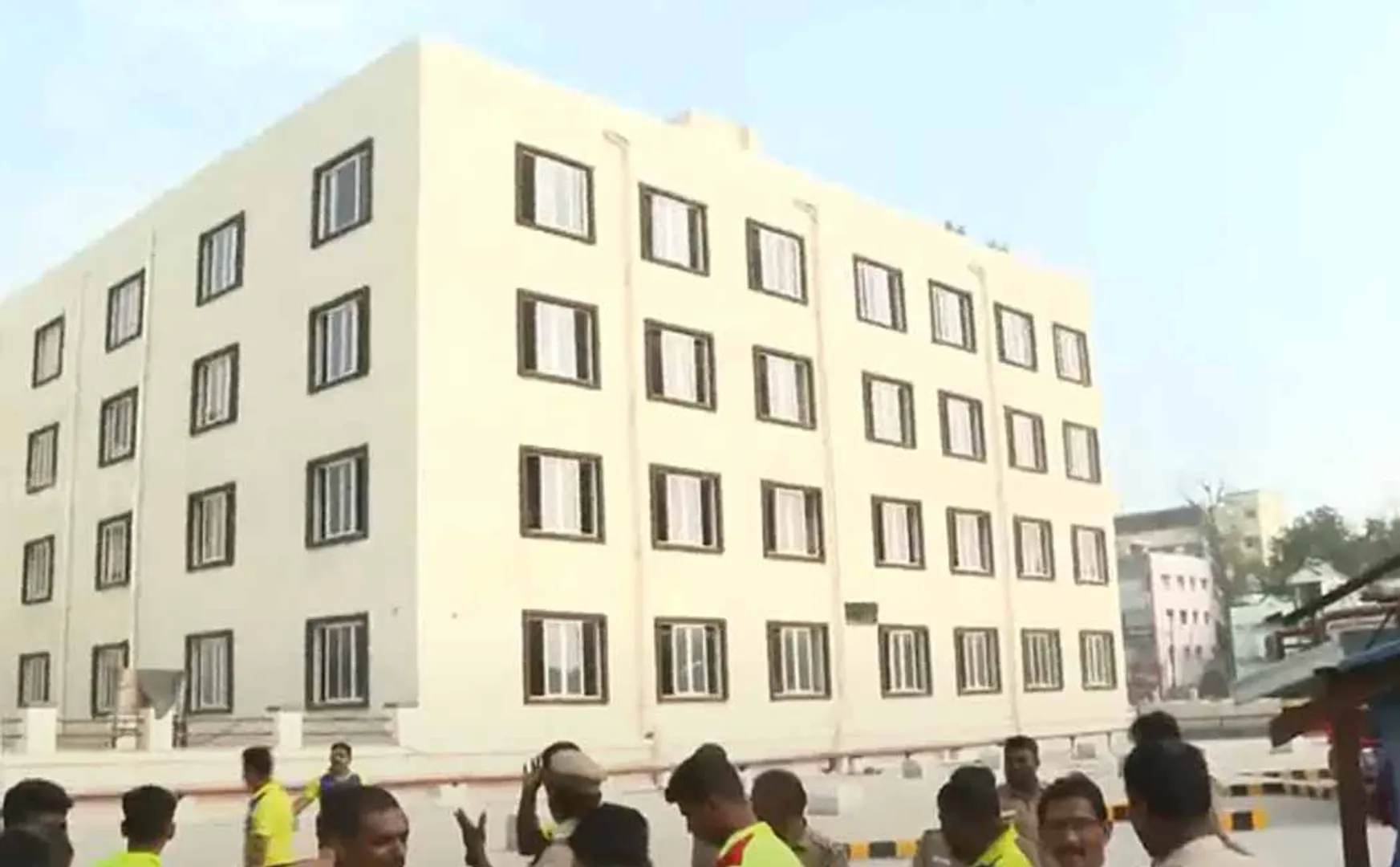 Fire incident in Madurai bus station commercial complex