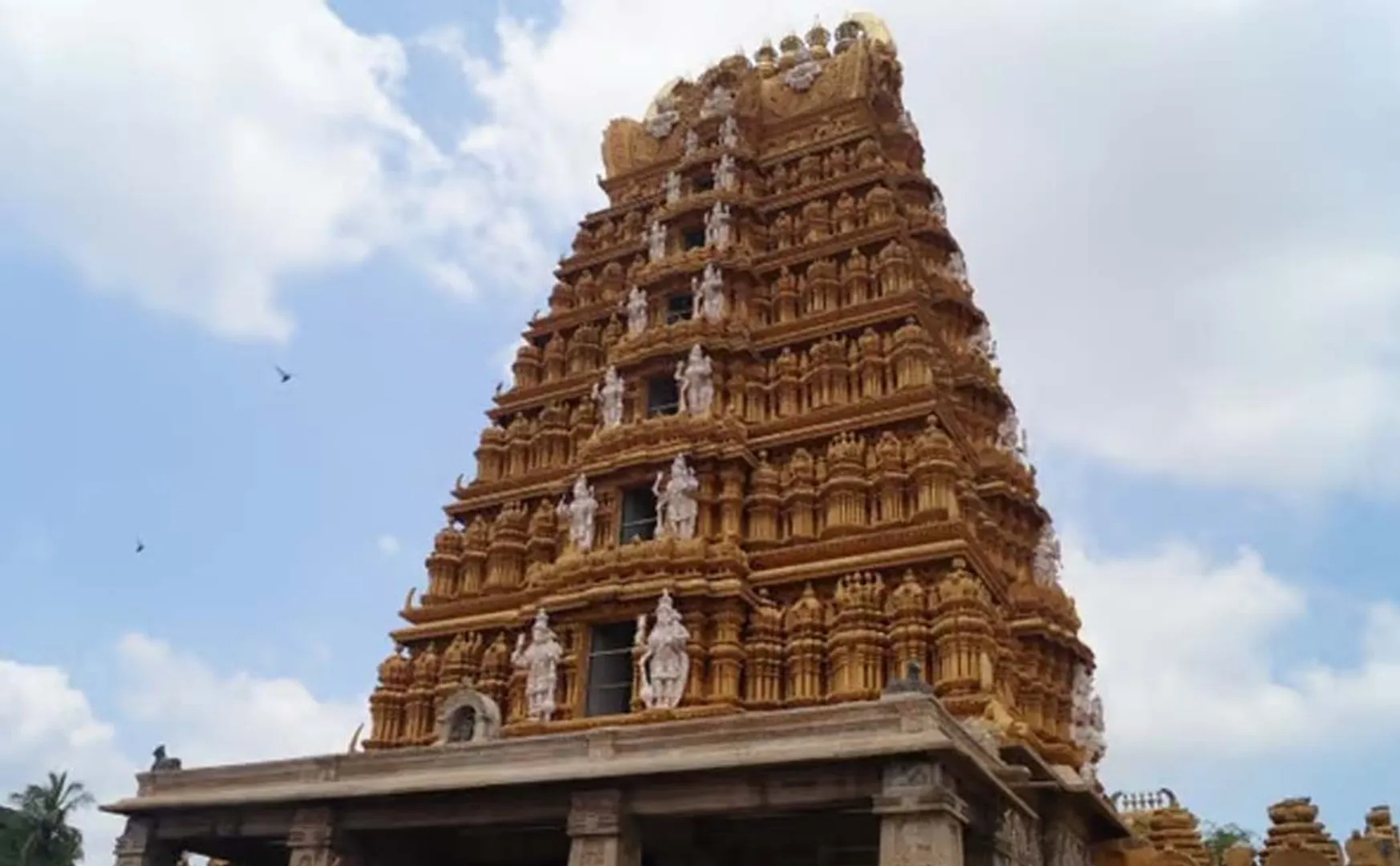The BJP protested for 10% tax on temples in karnataka