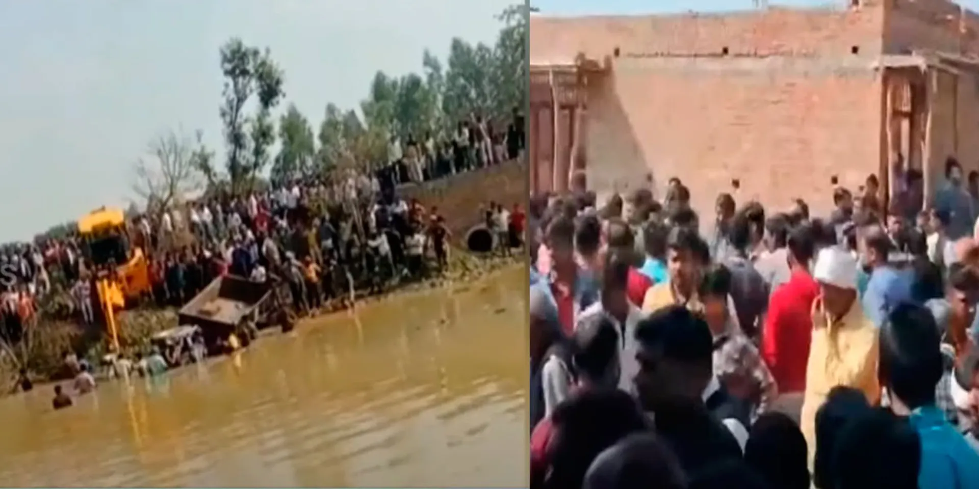 15 lose their live as tractor overturns in pond