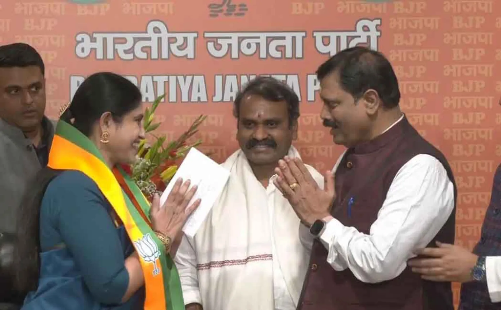 congress Vijaydharani to join BJP
