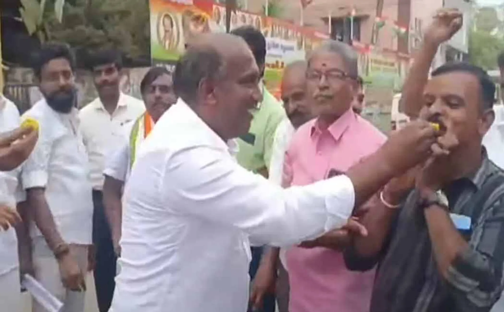 Vijayatharani joined BJP Congress celebration