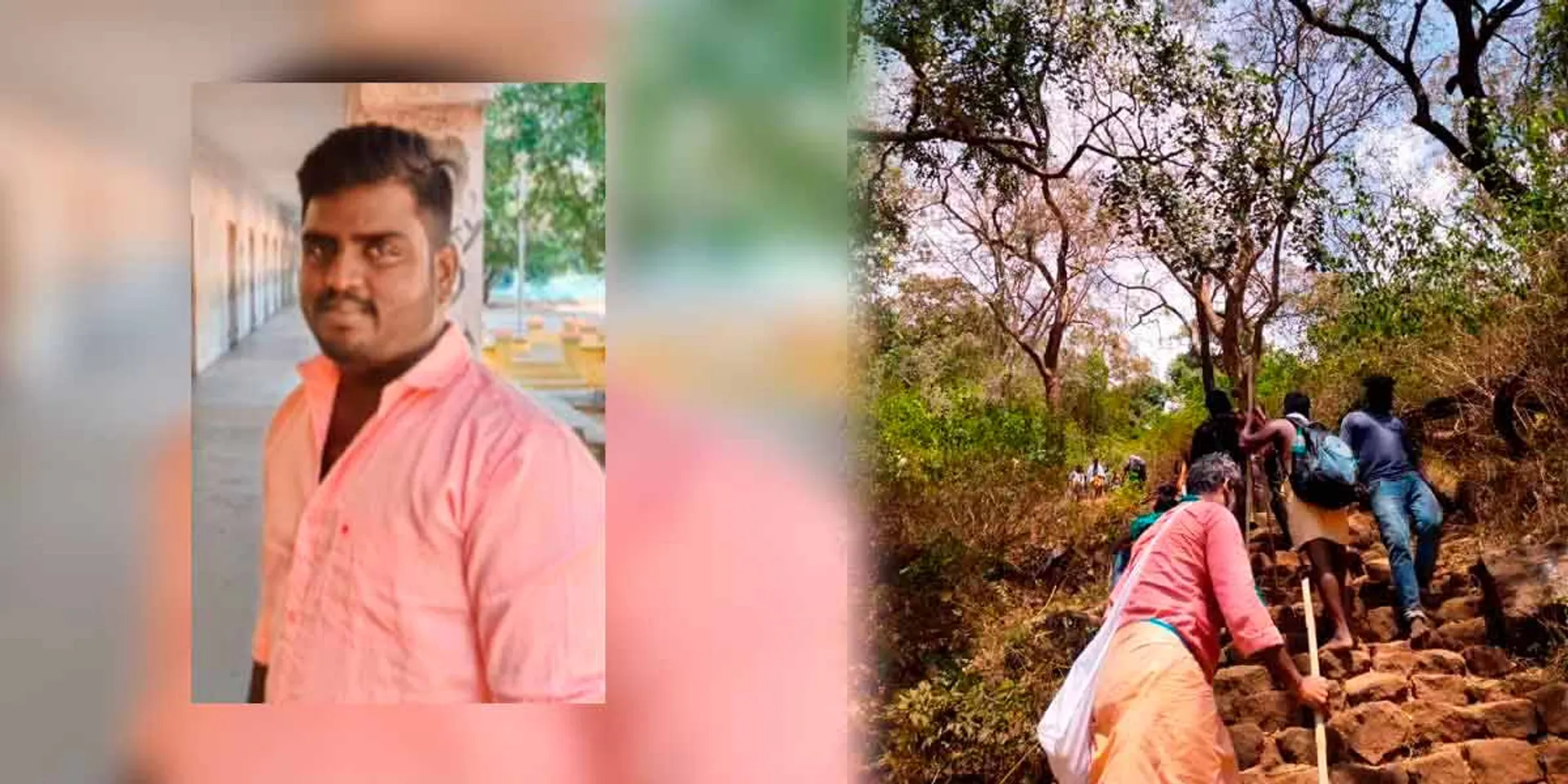 A youth who went to Velliangiri mountain was lose their live
