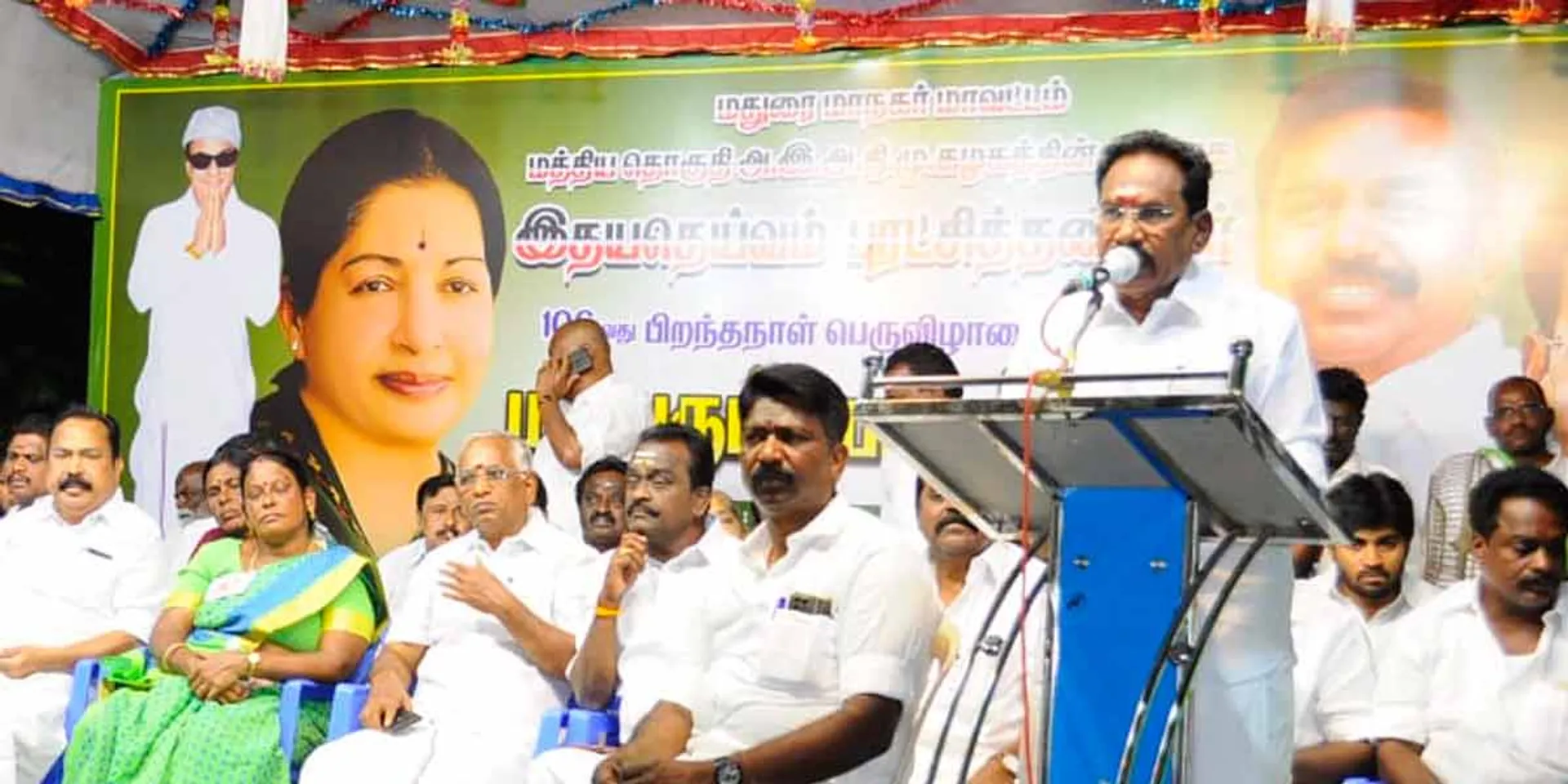"The reason for the construction of Klambakkam bus stand is AIADMK"-Sellur Raju's speech