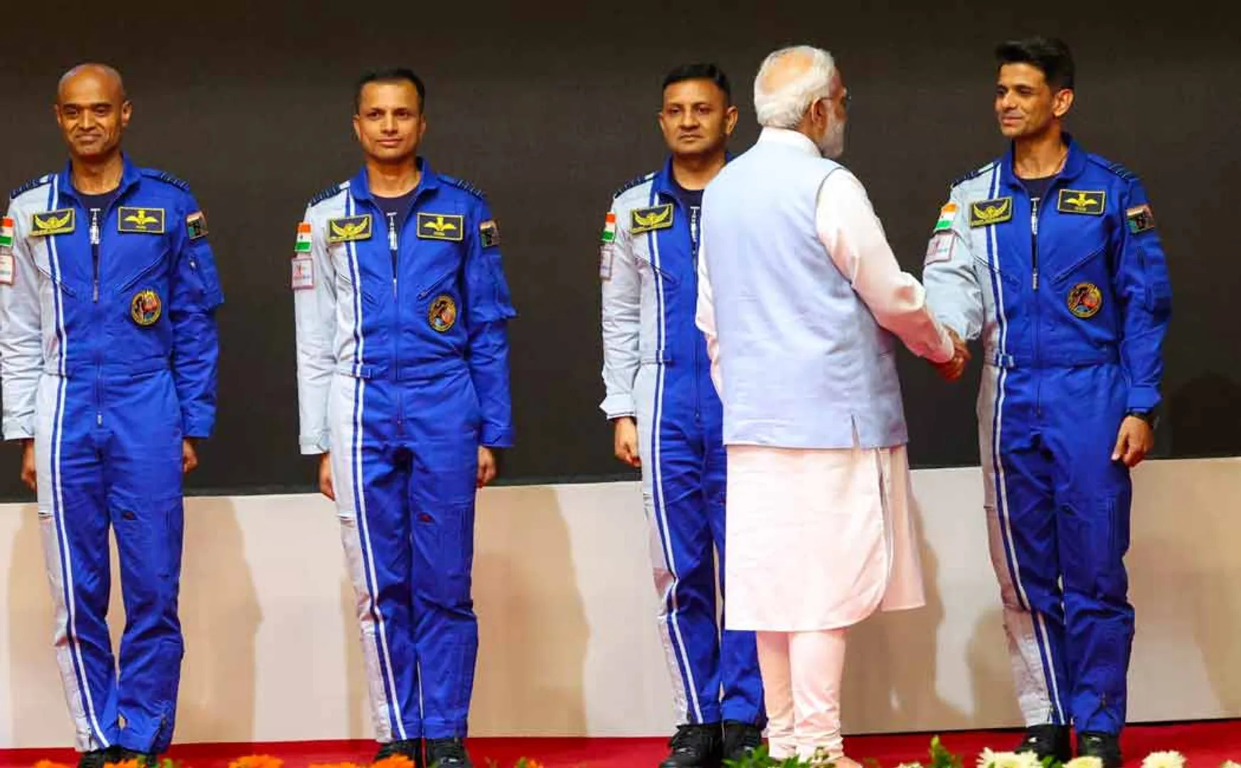 gaganyan Project Tamil chosen as an astronaut