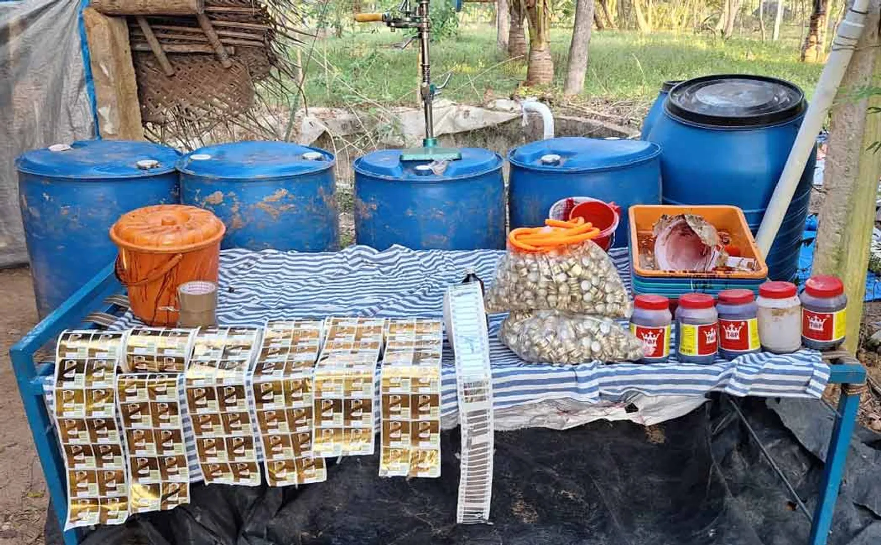 Tasmac is a fake liquor sold in bars