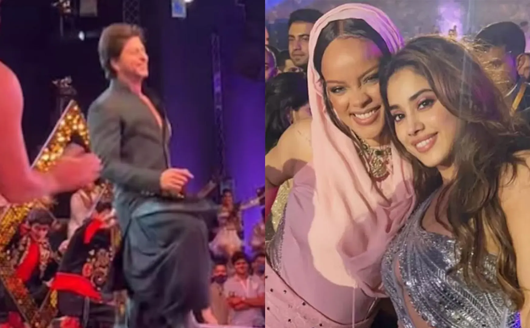 rihanna sharukhan anandh ambani wedding dance video 
