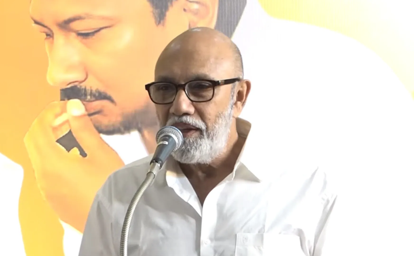 sathyaraj speech in dmk stage 