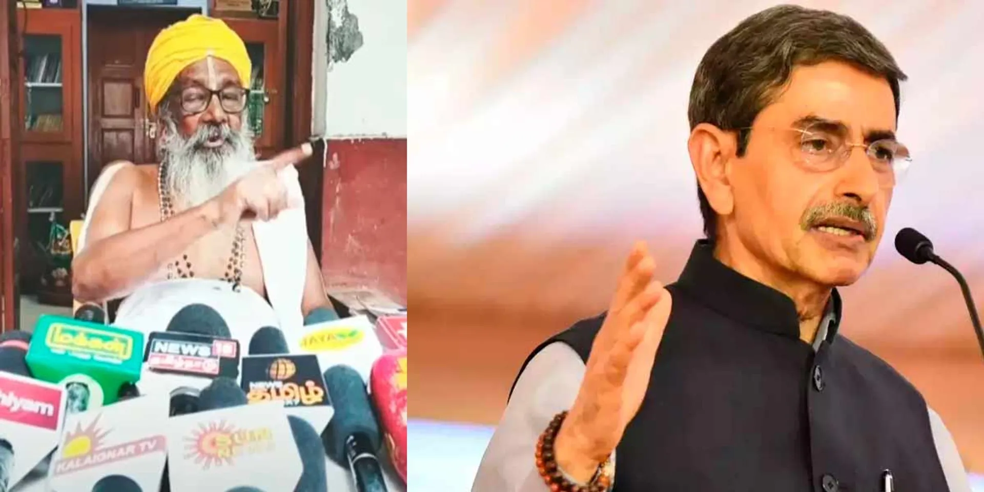 'Would you talk like this if you were in power?'-Vaikunder Bala Prajapati Adikalar condemned the governor