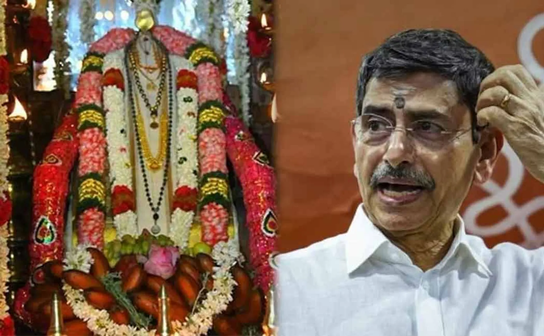 Priest Trained Students Association Condemns  Ravi sticking a sticker on Ayya Vaikundar 