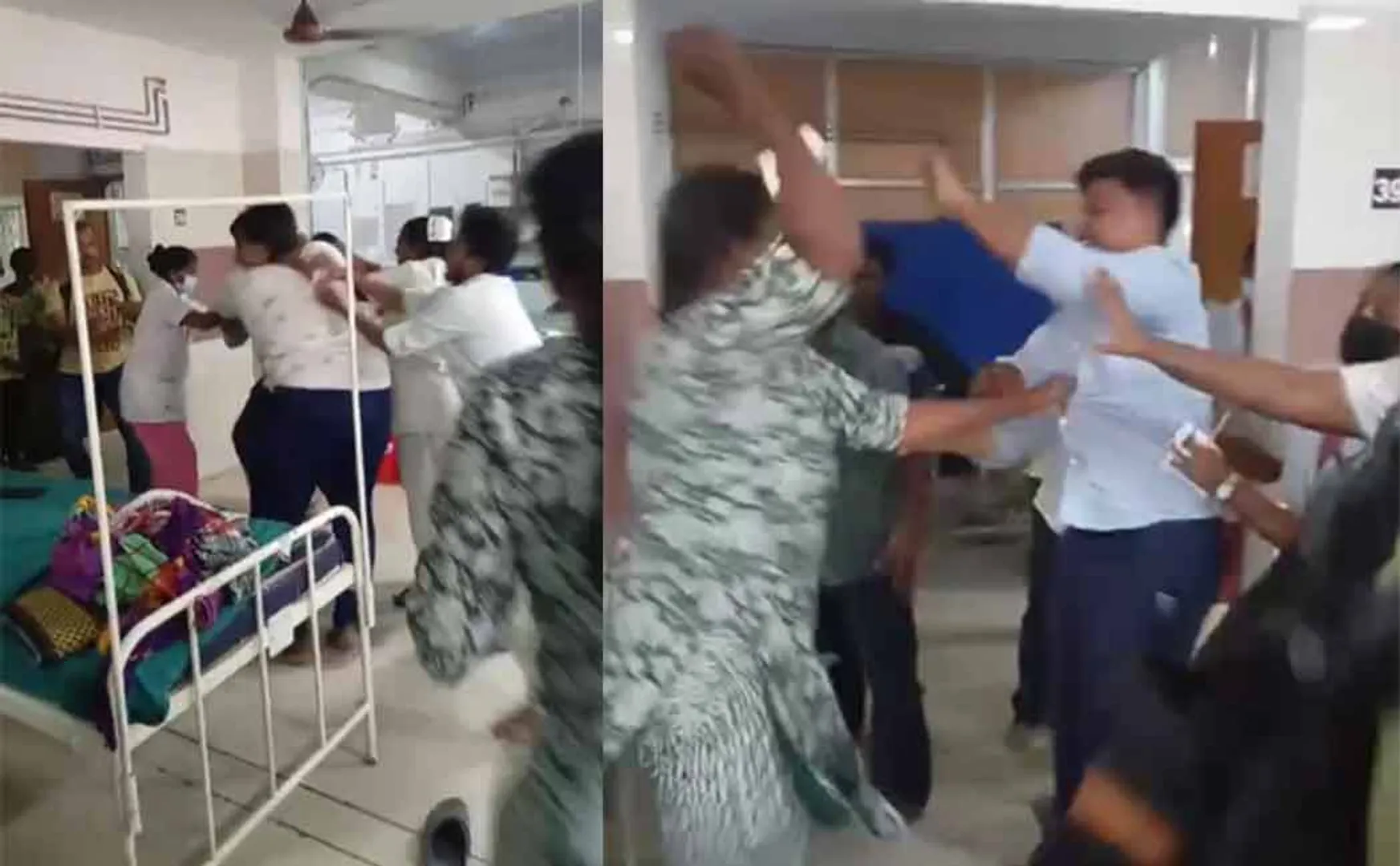Government doctor and female patient who took turns beating in Vellore
