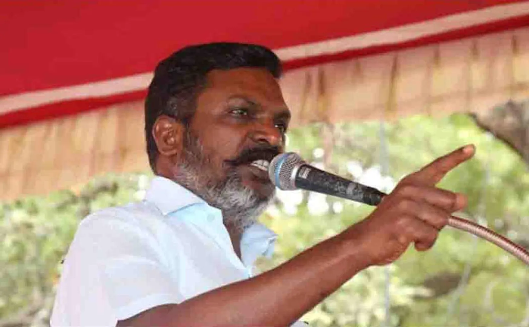 ADMK made the call thol Thirumavalavan MP Retaliation