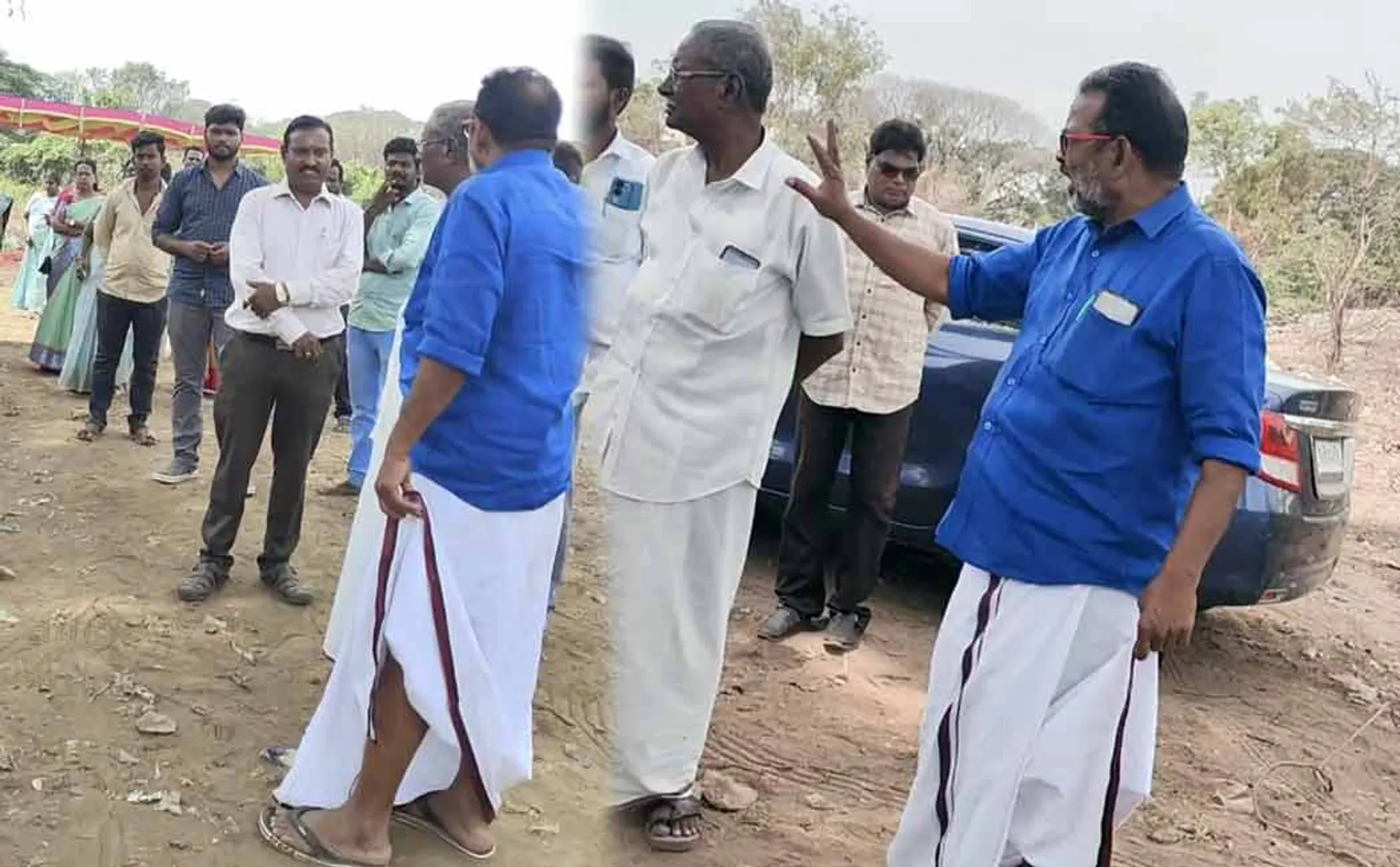DMK Chairman angry with Mayiladuthurai Congress MLA