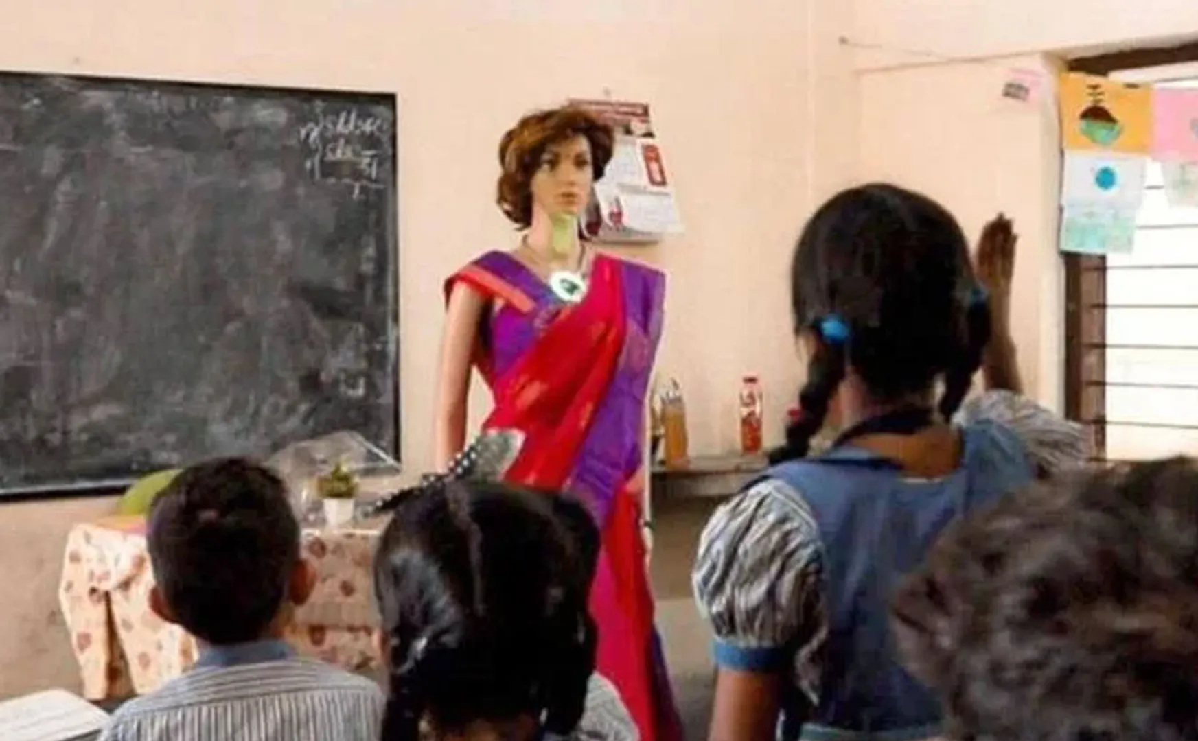 Private school's introduced AI teacher in kerala