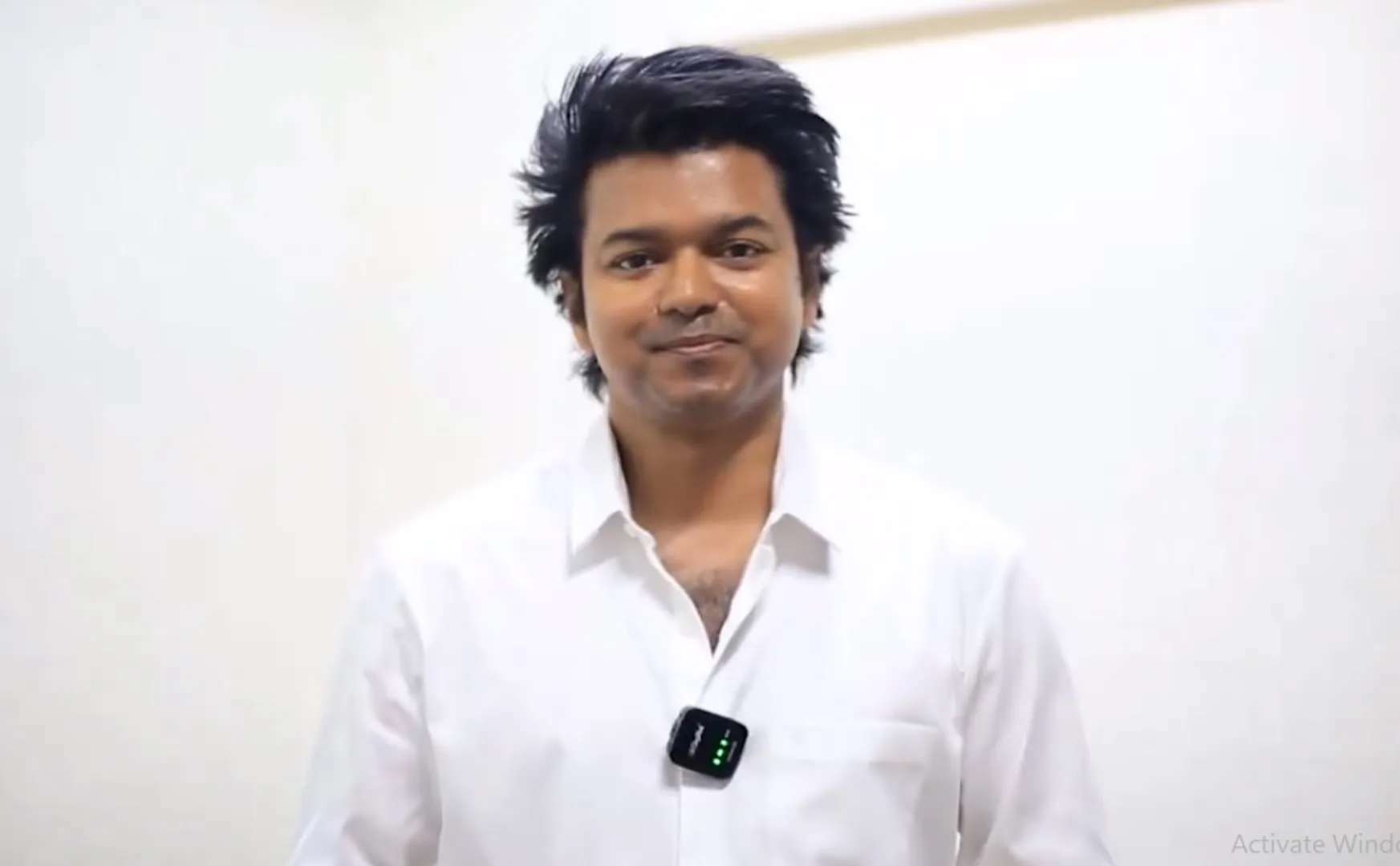 tvk vijay joined in his party and started membership card