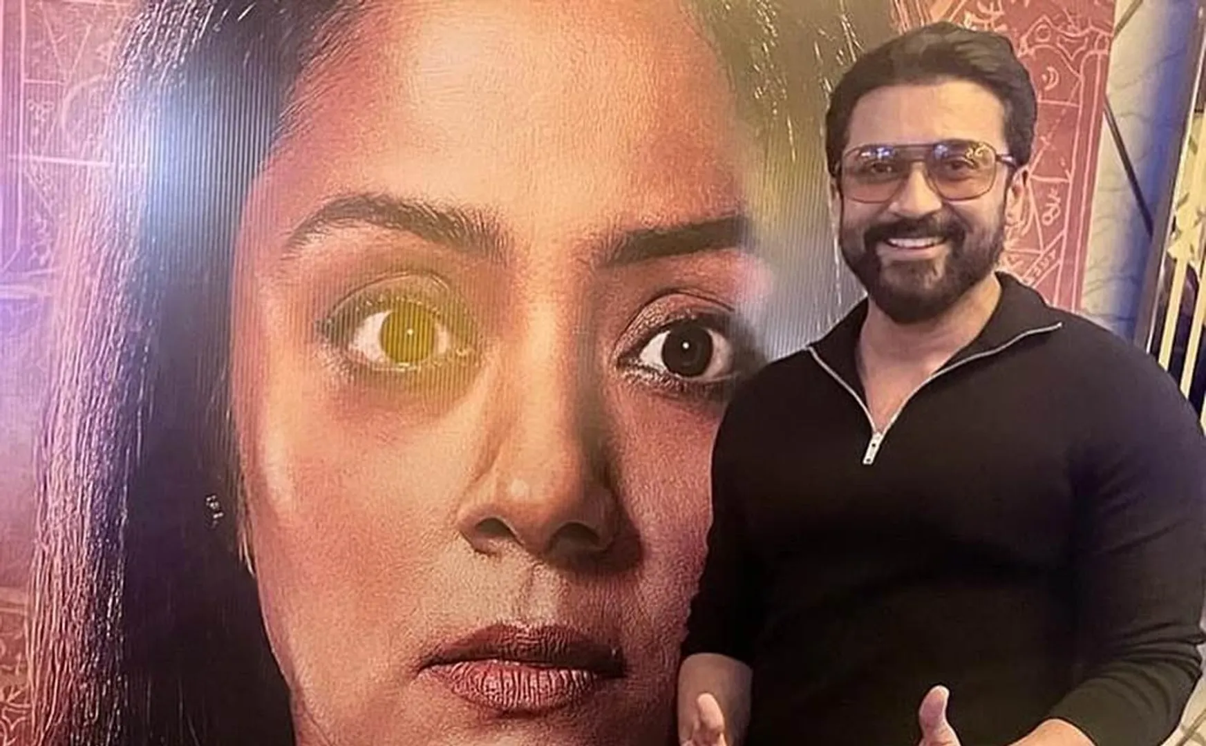 suriya wishes on jyotika Shaitaan movie release